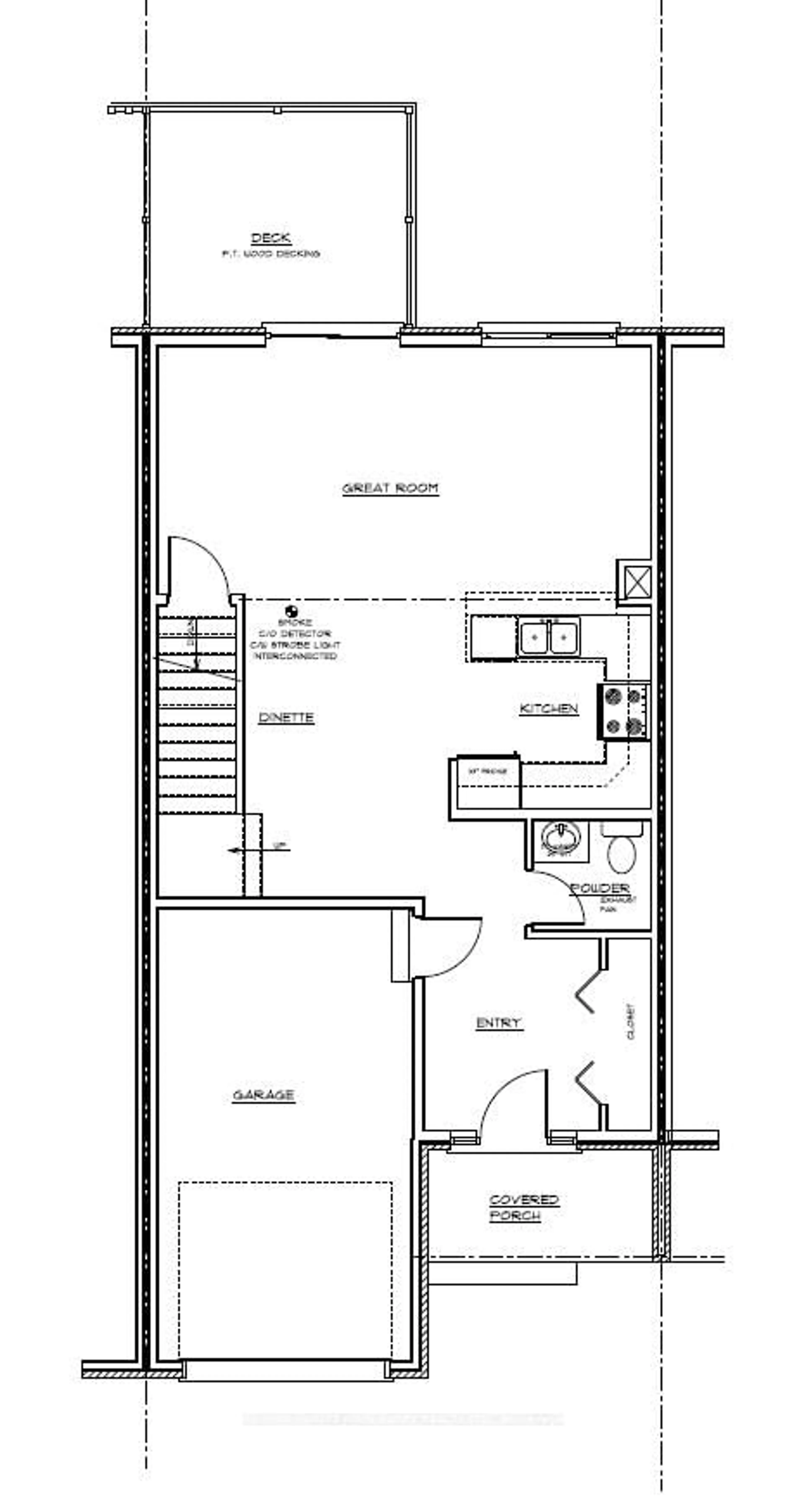 Floor plan for 43 Parkland Circle #Lot 46, Quinte West Ontario K8V 0R3