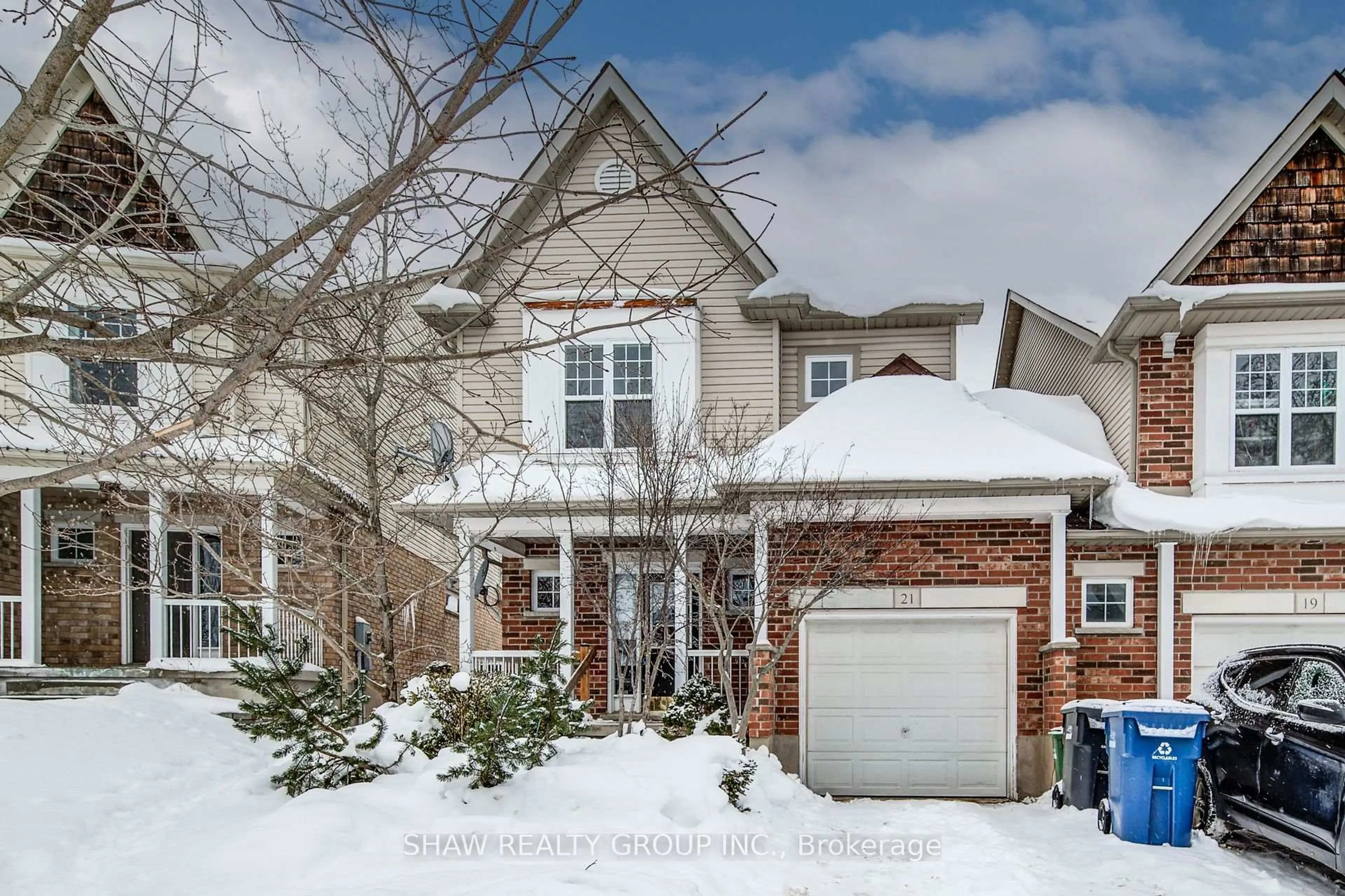 Home with brick exterior material, street for 21 Truesdale Cres, Guelph Ontario N1G 5H4
