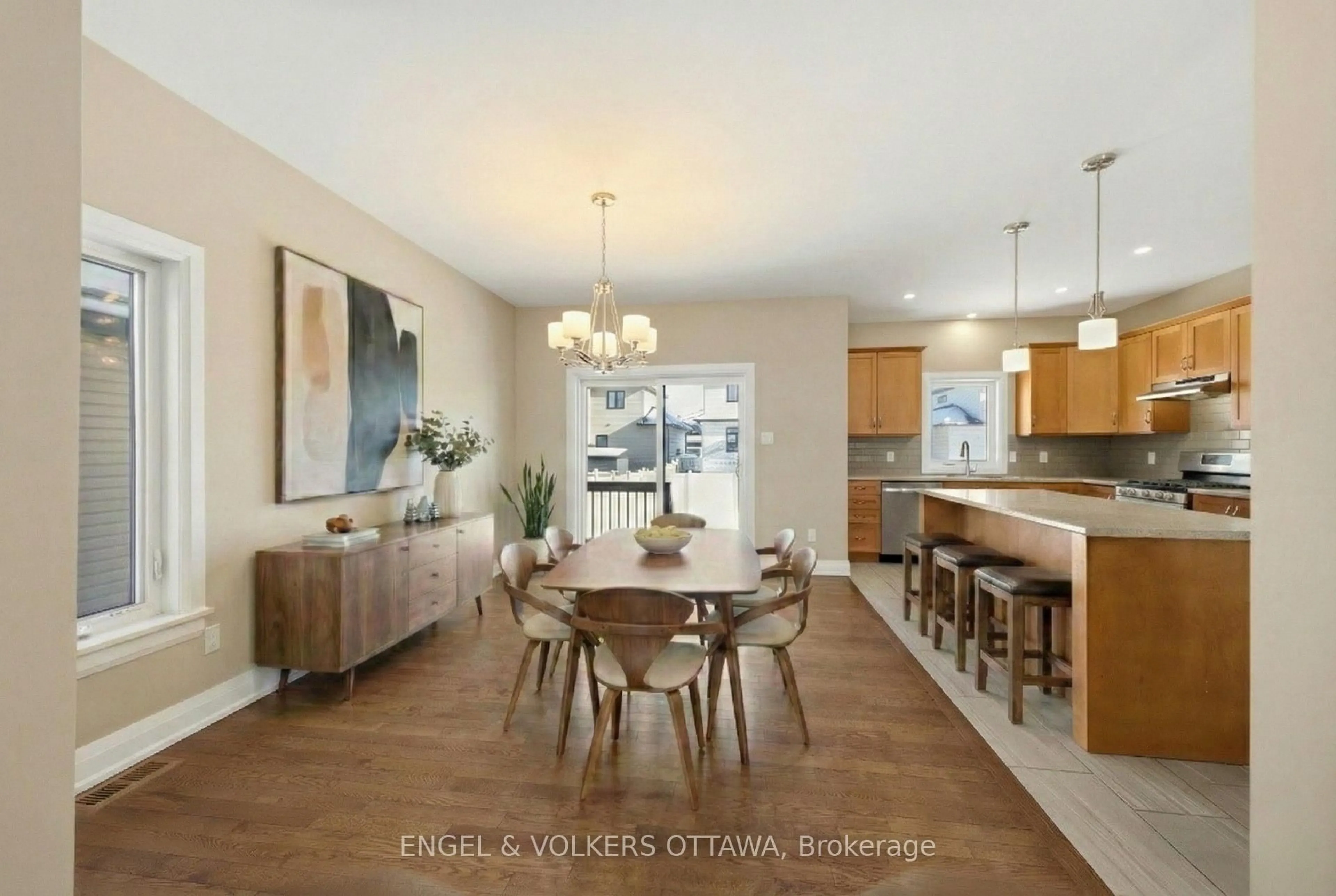 Open concept kitchen, unknown for 661 Conservation St, Casselman Ontario K0A 1M0