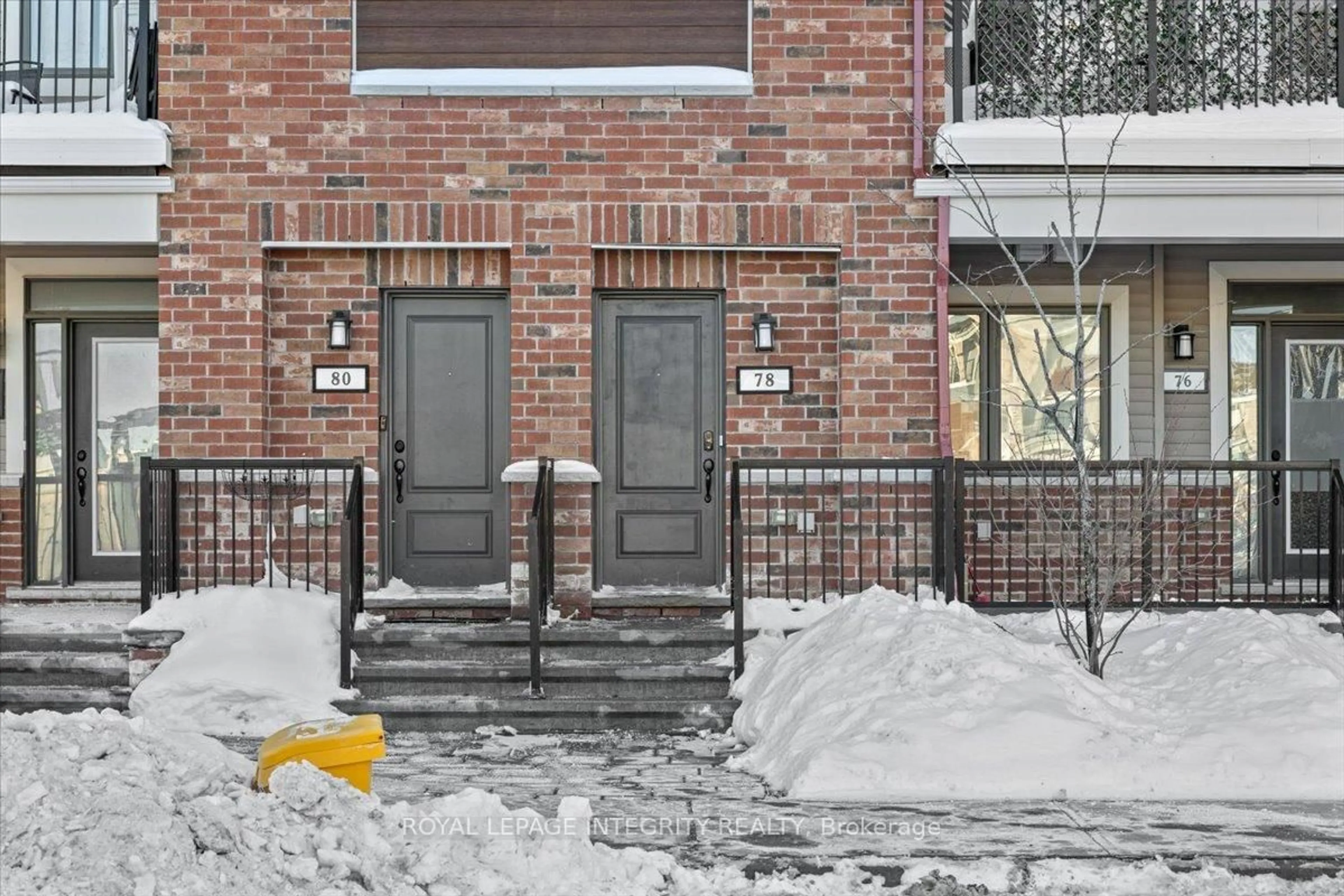 Home with brick exterior material, street for 78 Lyrid Private, Ottawa Ontario K2J 6N3