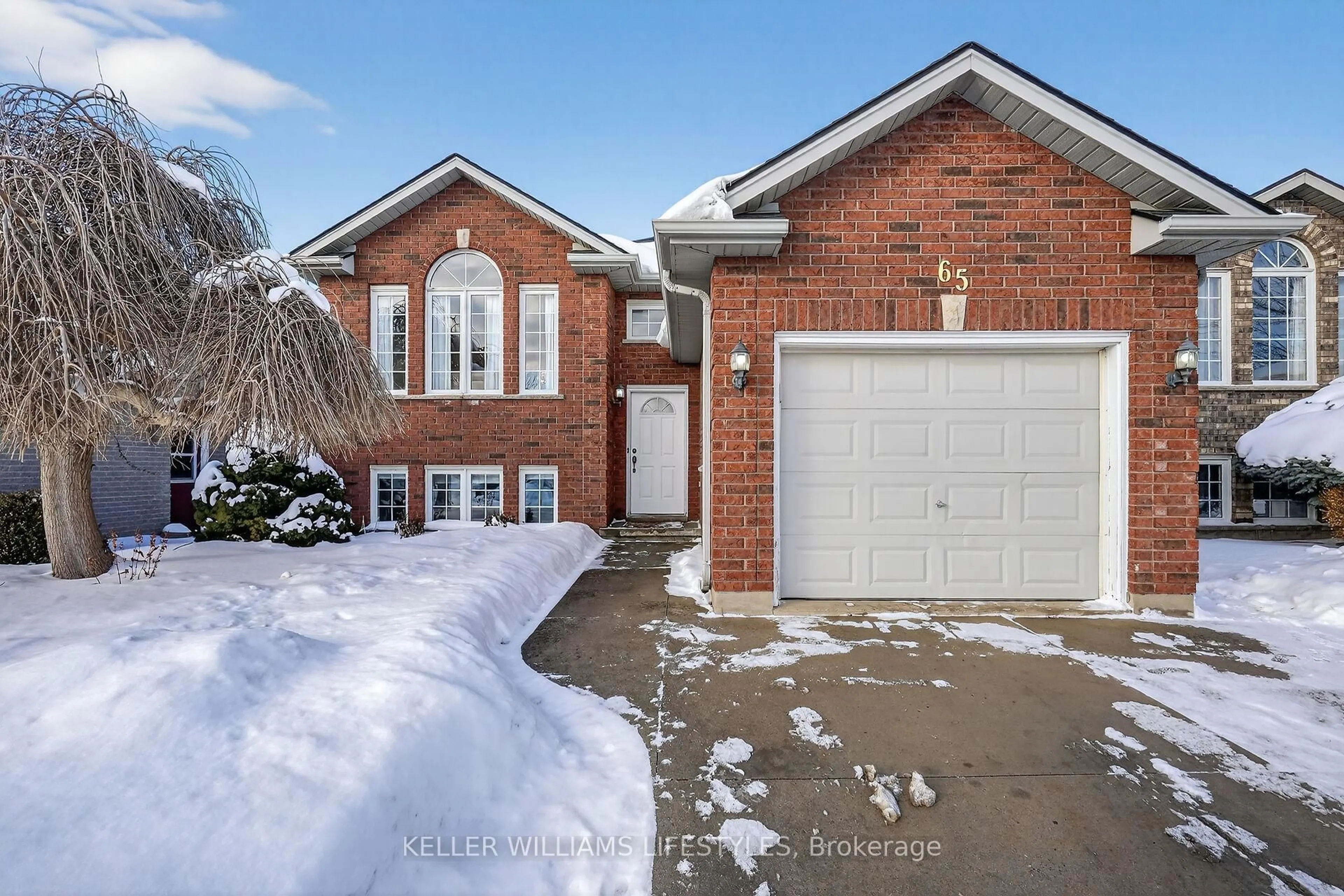 Home with brick exterior material, street for 65 Axford Pkwy, St. Thomas Ontario N5R 6E7