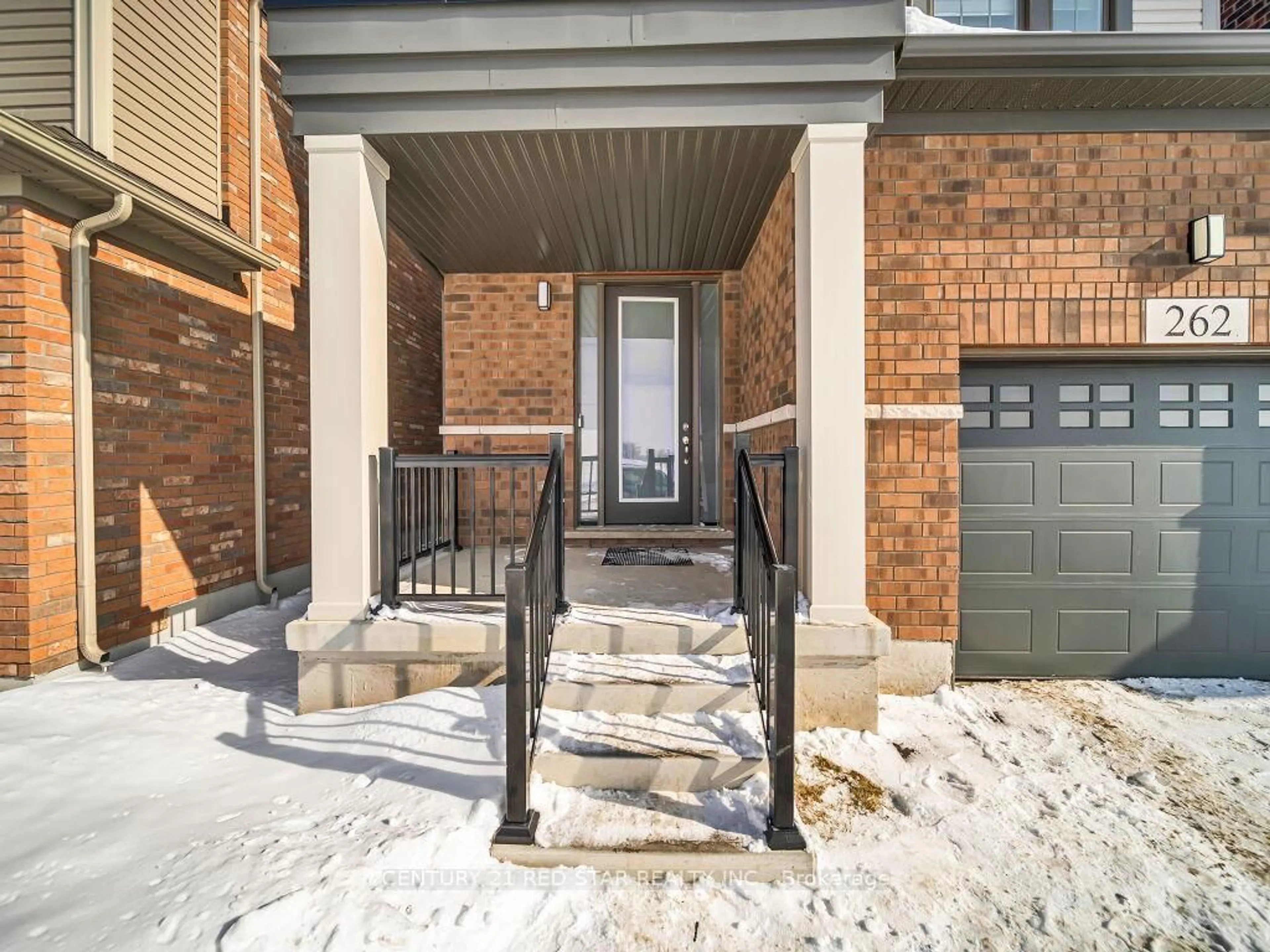 Home with brick exterior material, street for 262 Newman Dr, Cambridge Ontario N1S 0E1