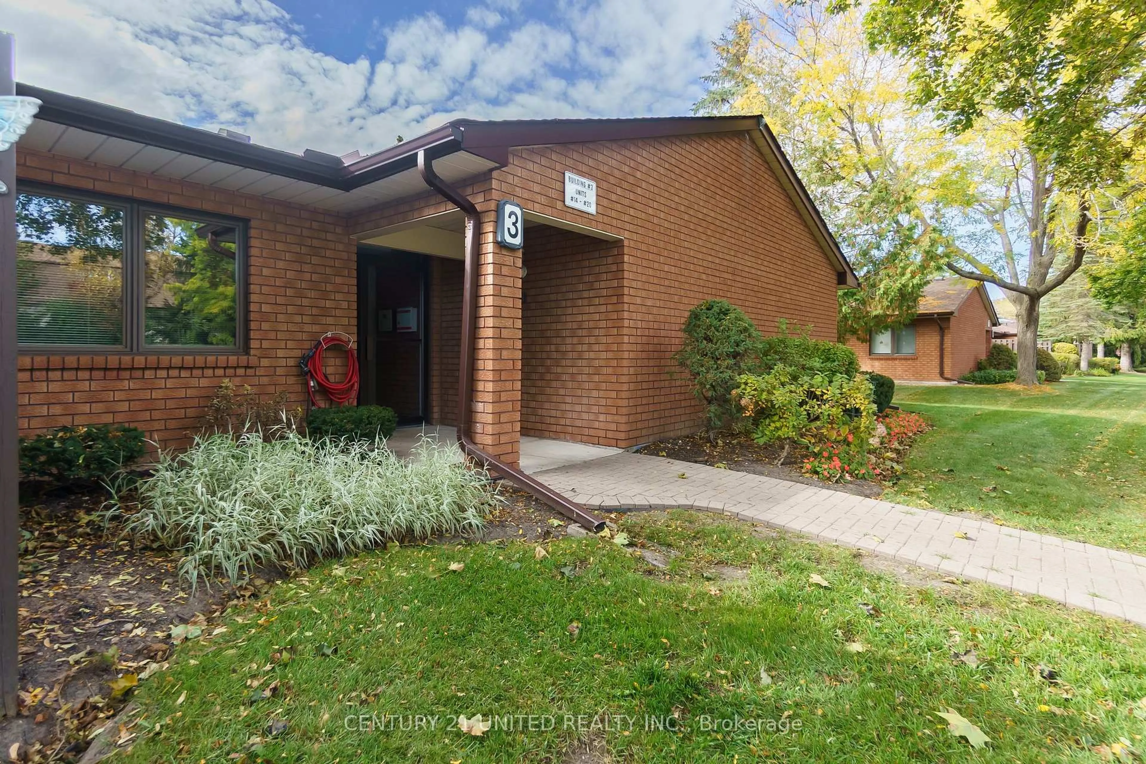 Home with brick exterior material, street for 36 Champlain Cres #15, Peterborough Ontario K9L 1T1