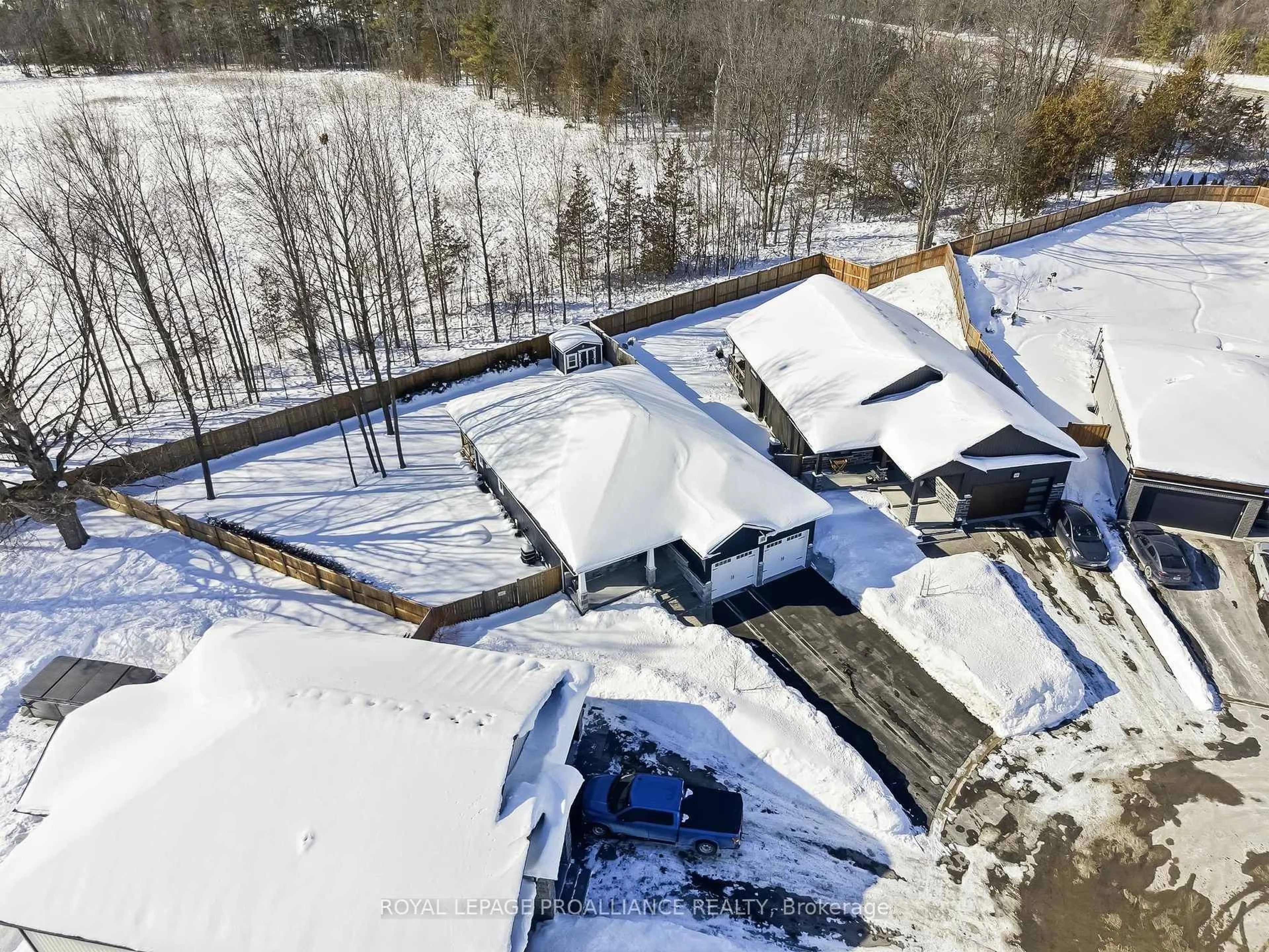 A pic from outside/outdoor area/front of a property/back of a property/a pic from drone, unknown for 48 Schmidt Way, Quinte West Ontario K8V 0L6