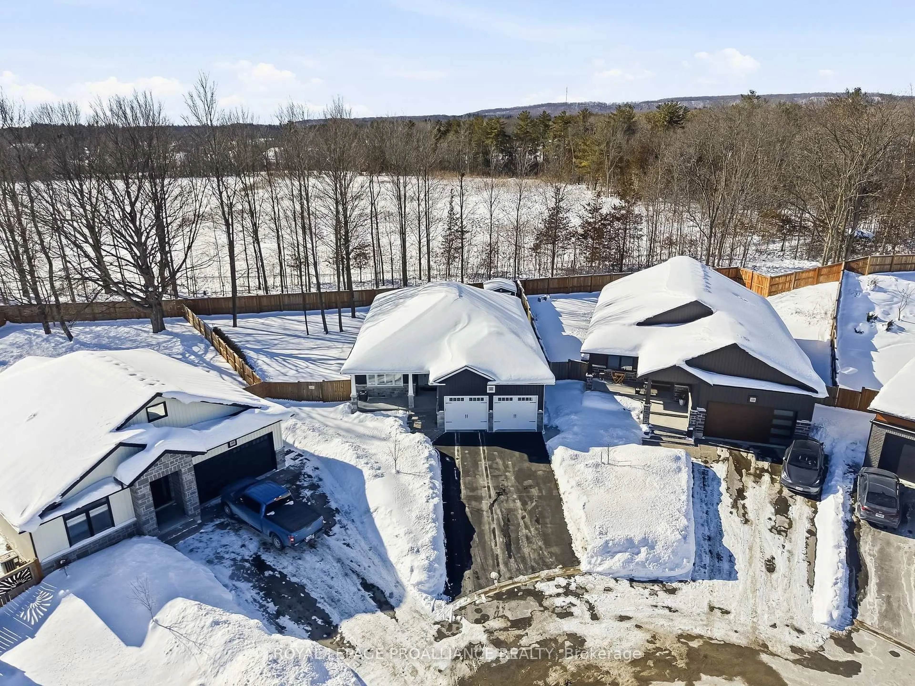 A pic from outside/outdoor area/front of a property/back of a property/a pic from drone, unknown for 48 Schmidt Way, Quinte West Ontario K8V 0L6