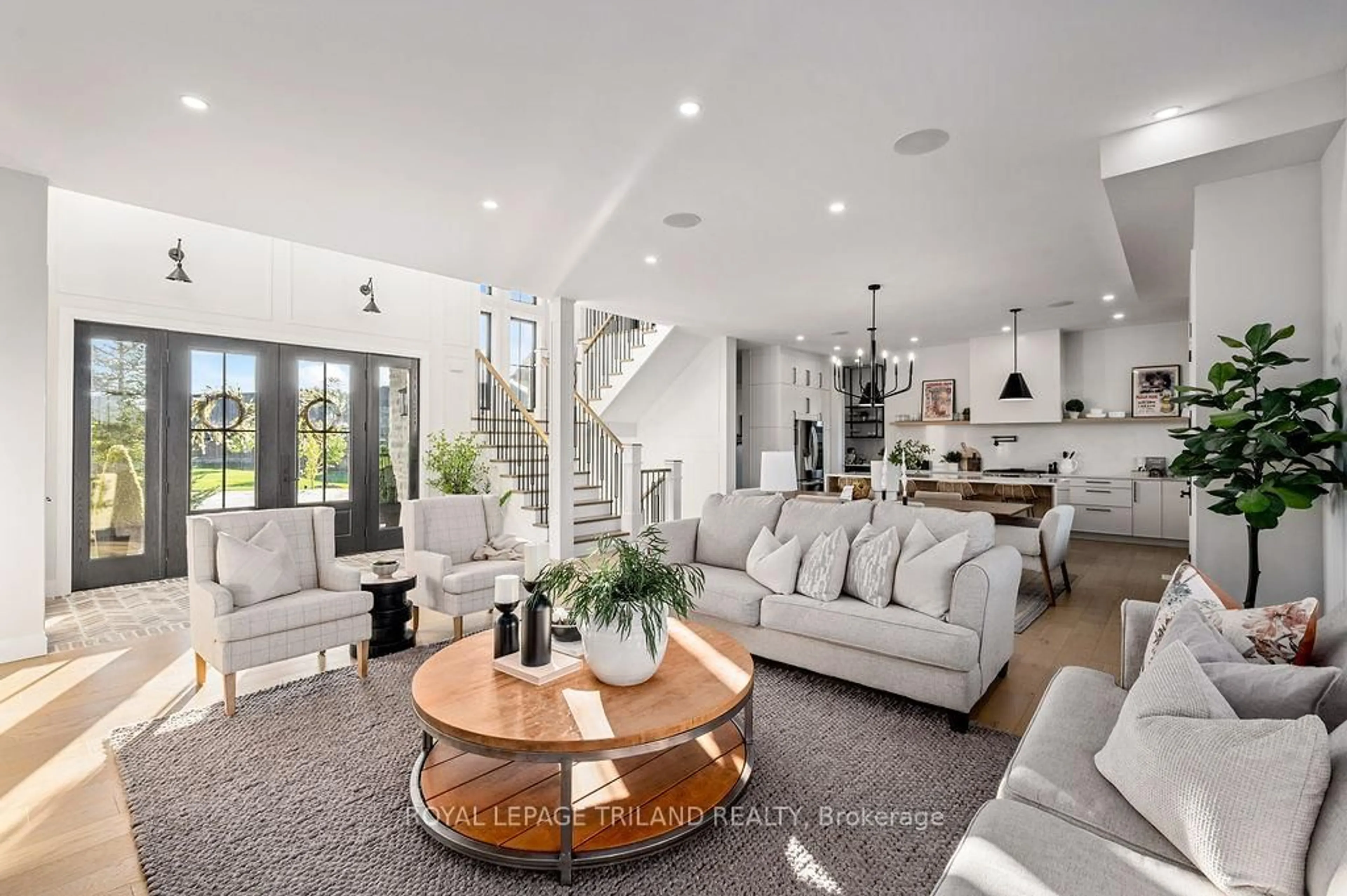 Living room with furniture, unknown for 9861 Glendon Dr #202, Middlesex Centre Ontario N0L 1R0