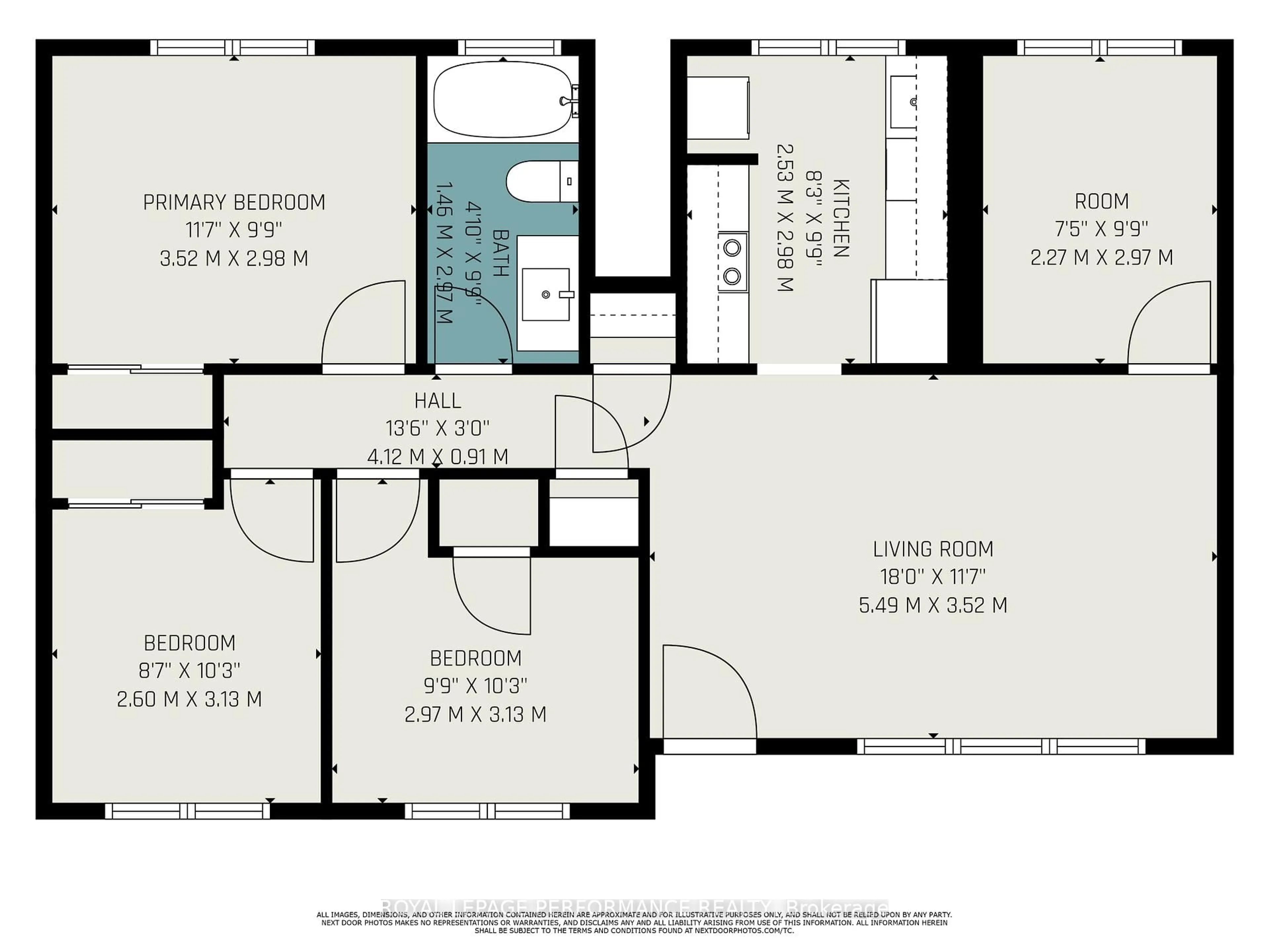 Floor plan for 26 Majestic Dr, Ottawa Ontario K2G 1C7
