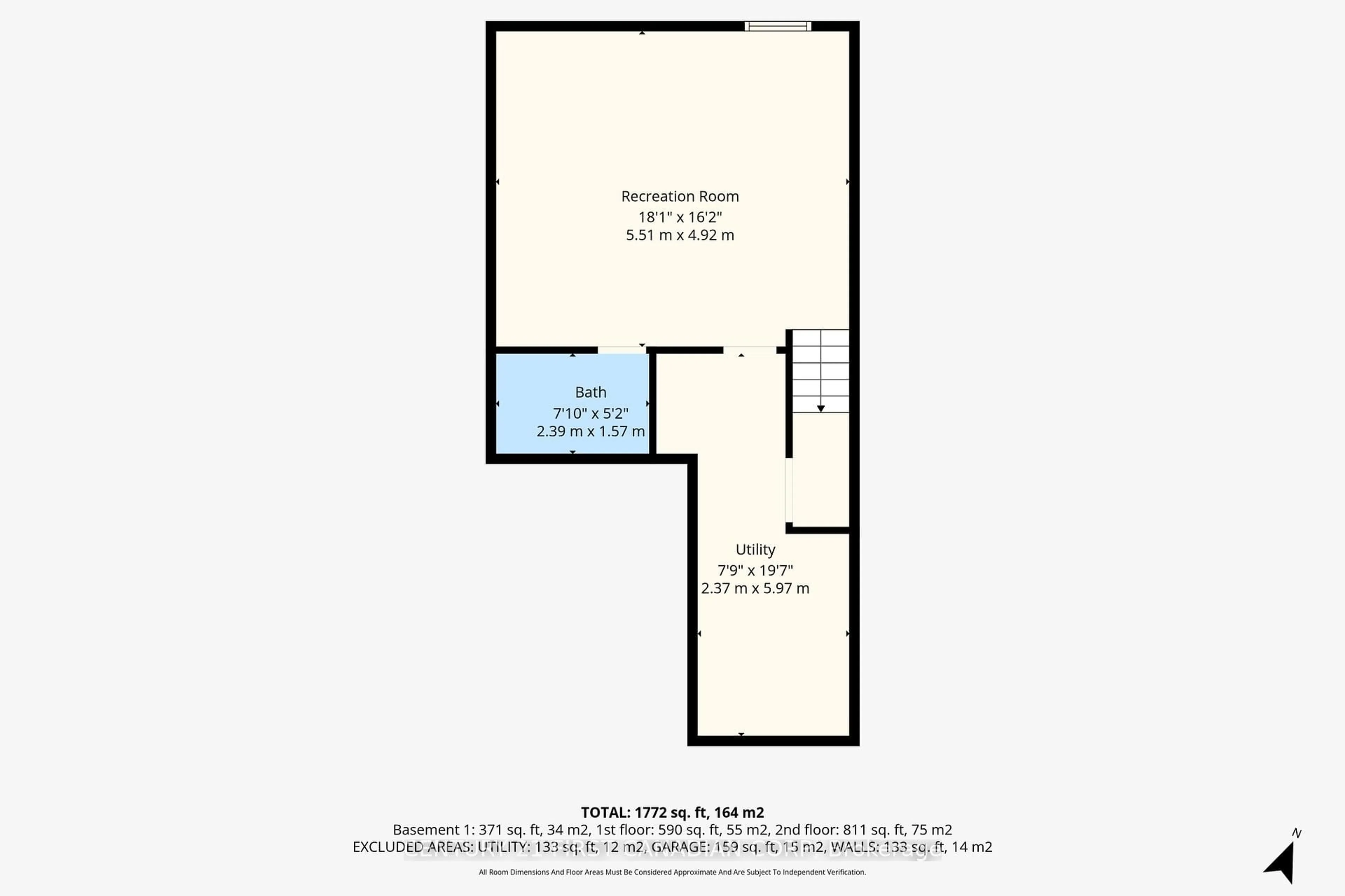 Floor plan for 1375 Whetherfield St #36, London North Ontario N6H 0K5