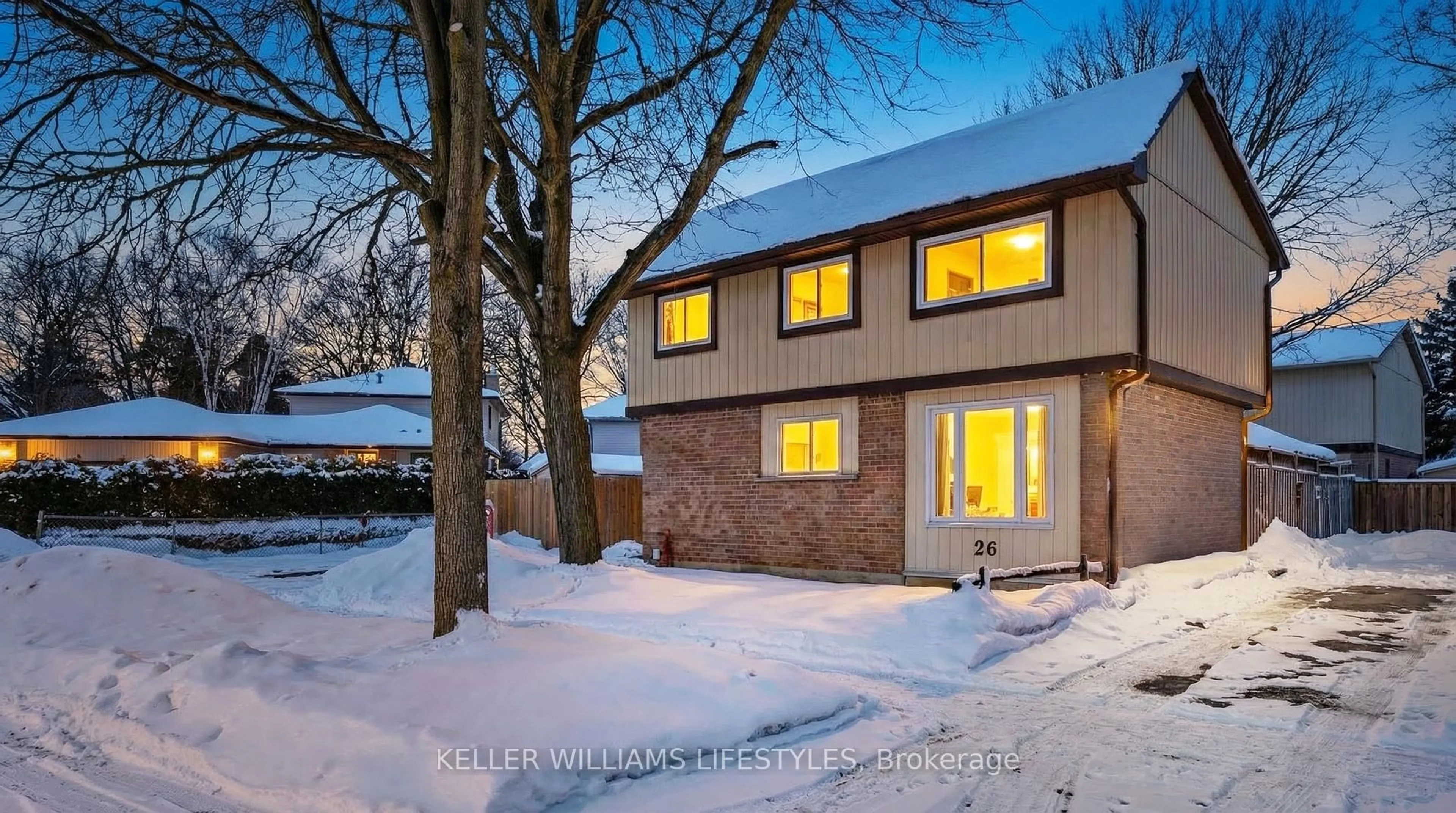 Home with brick exterior material, street for 26 Caprice Cres, London East Ontario N5V 3M2
