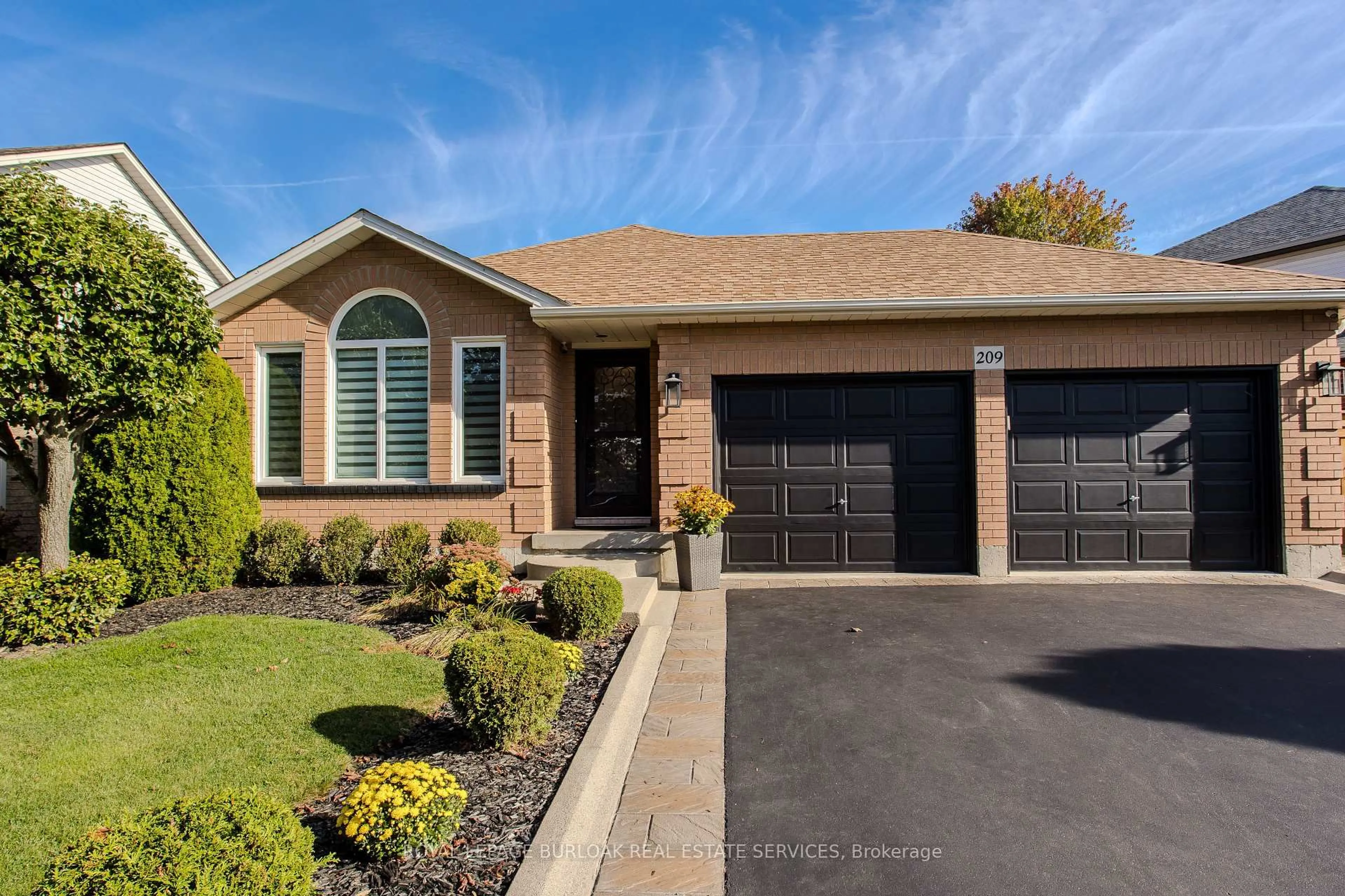 Home with brick exterior material, street for 209 Portage Lane, Hamilton Ontario L0R 1W0