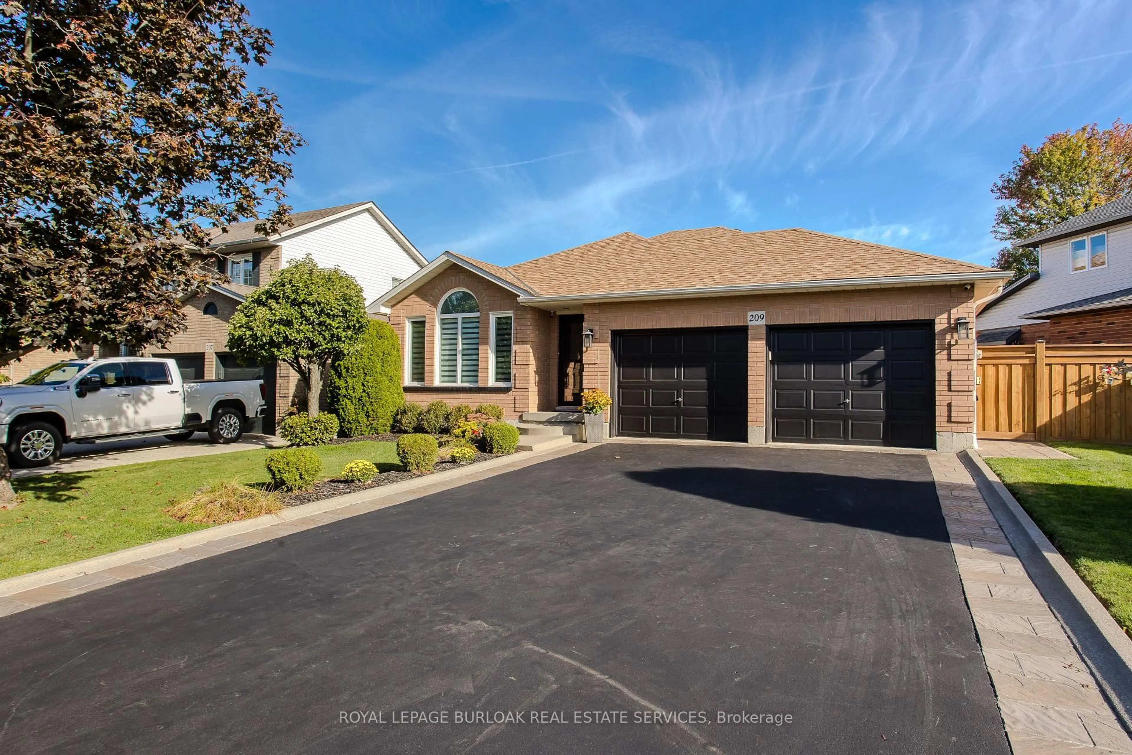 Home with brick exterior material, street for 209 Portage Lane, Hamilton Ontario L0R 1W0