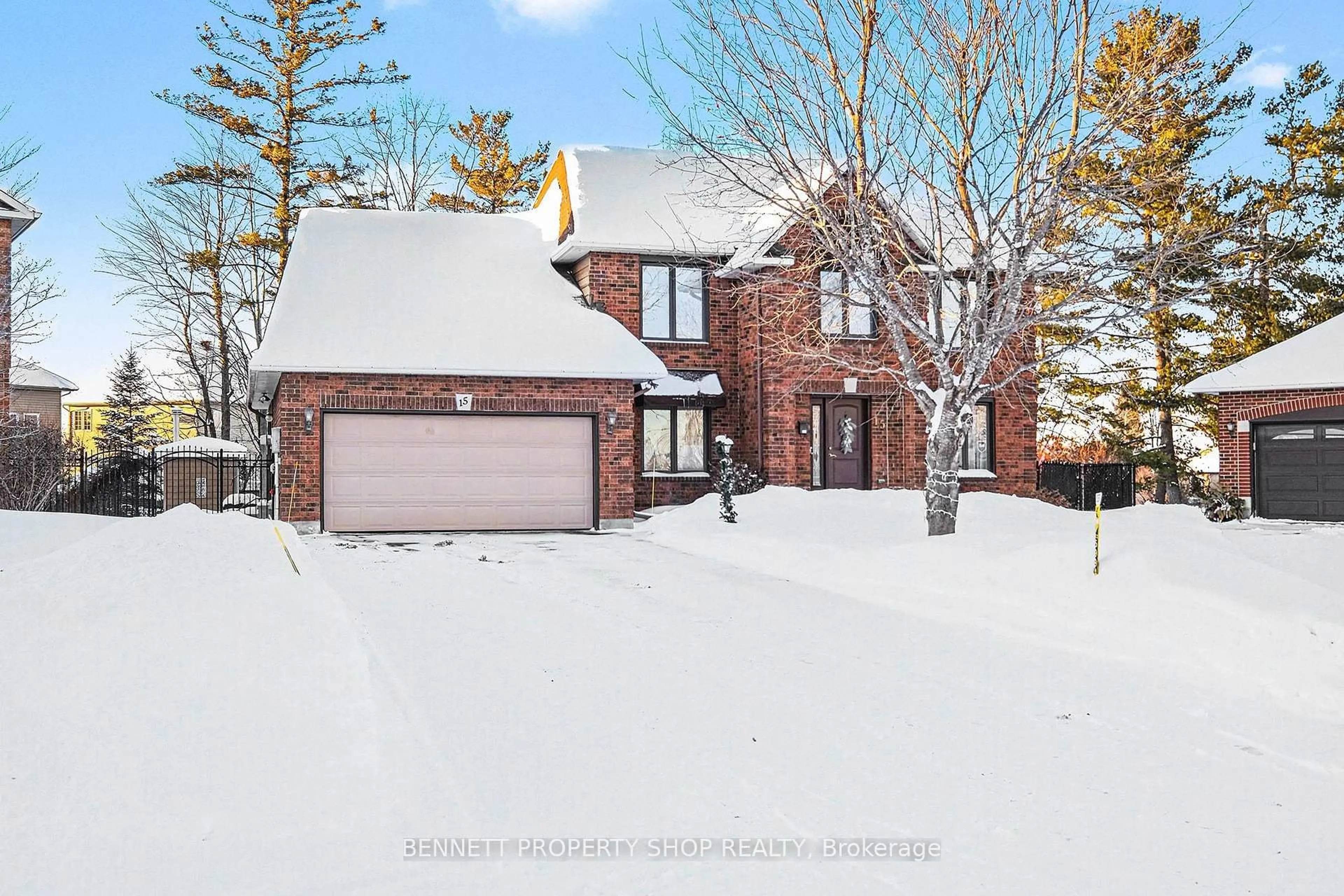 Home with brick exterior material, street for 15 Brandy Creek Cres, Ottawa Ontario K2M 2B8