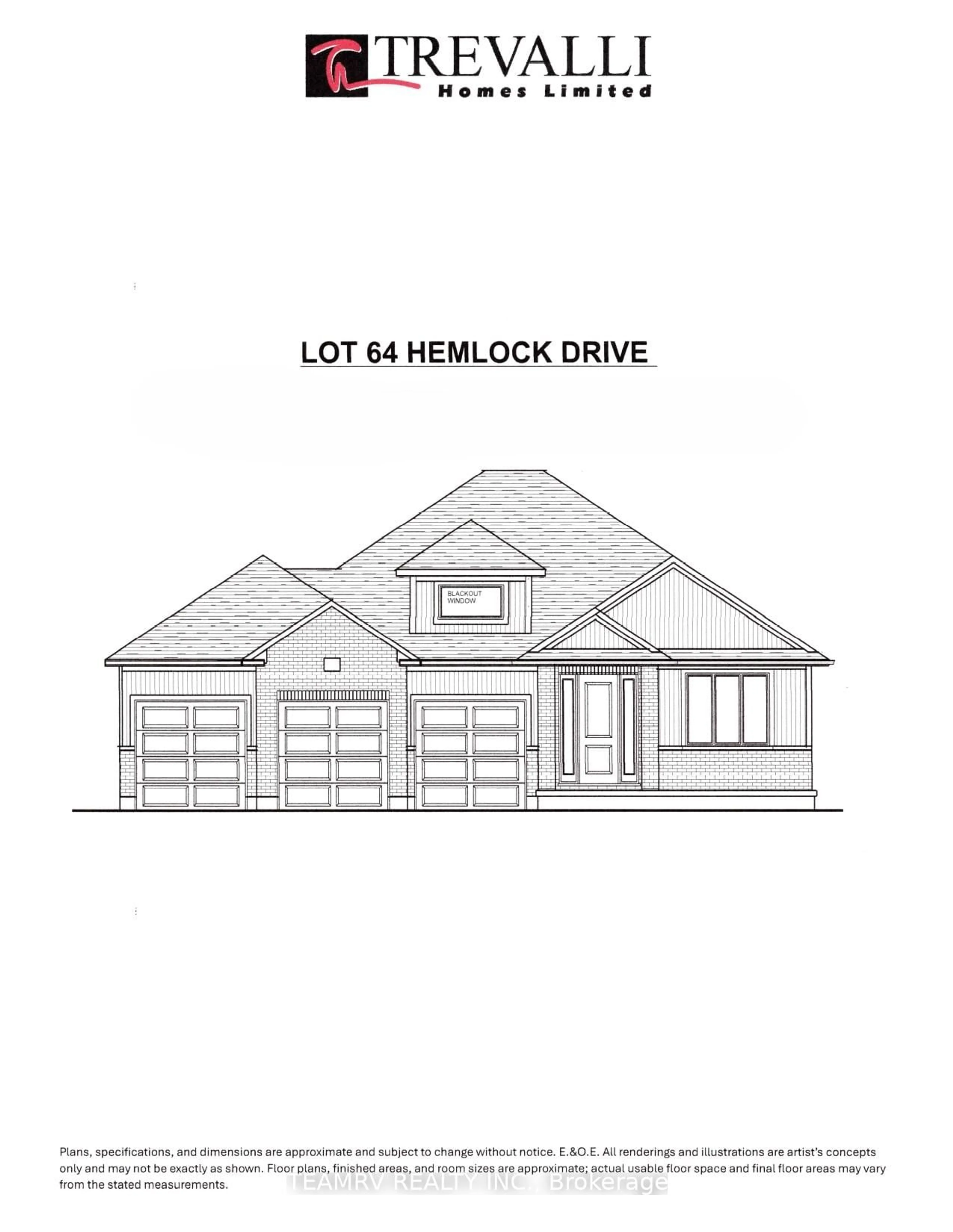 Floor plan for 6 Hemlock Dr, Tillsonburg Ontario N4G 5S3