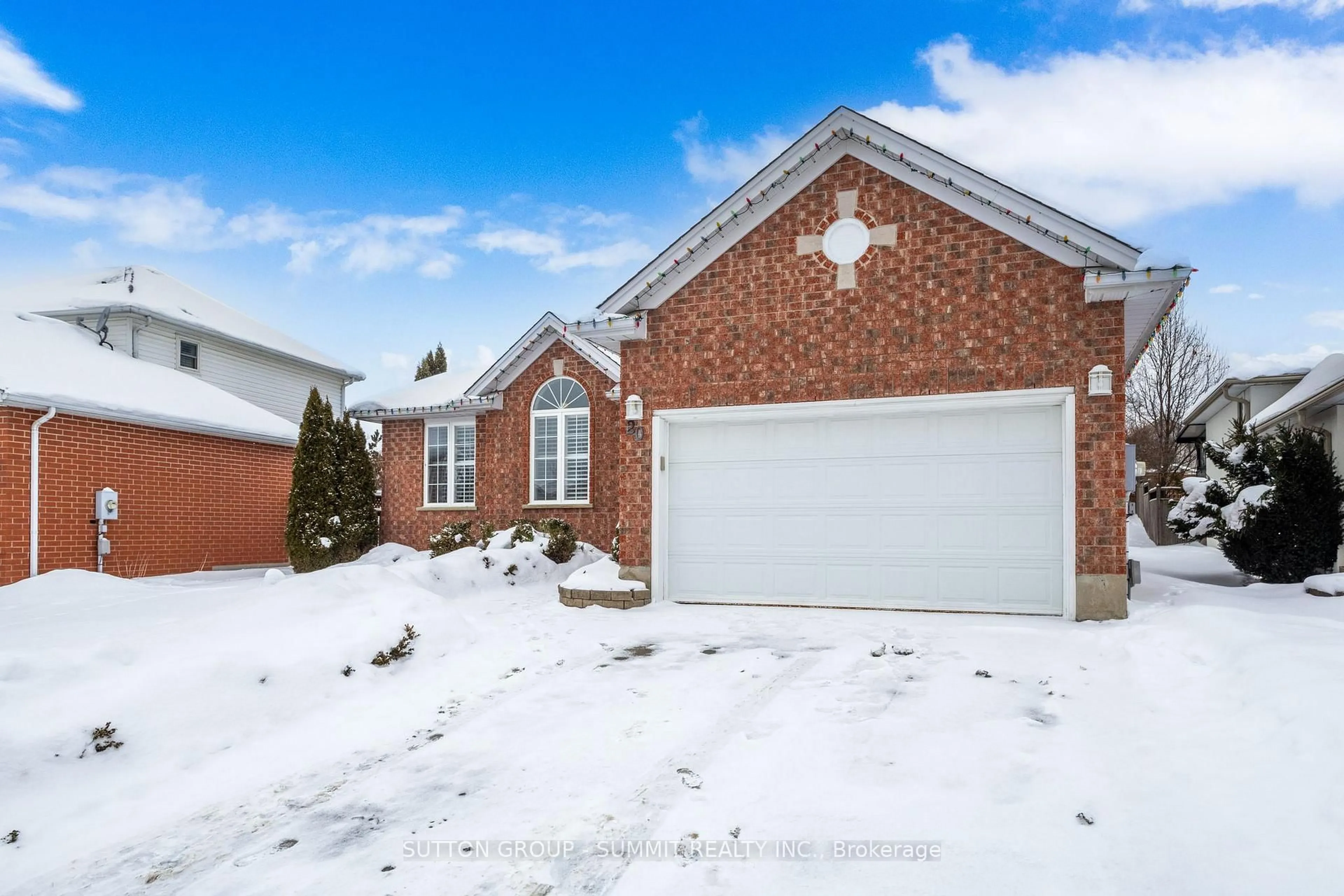 Home with brick exterior material, street for 20 ENDEAVOUR Dr, Cambridge Ontario N3C 4C4