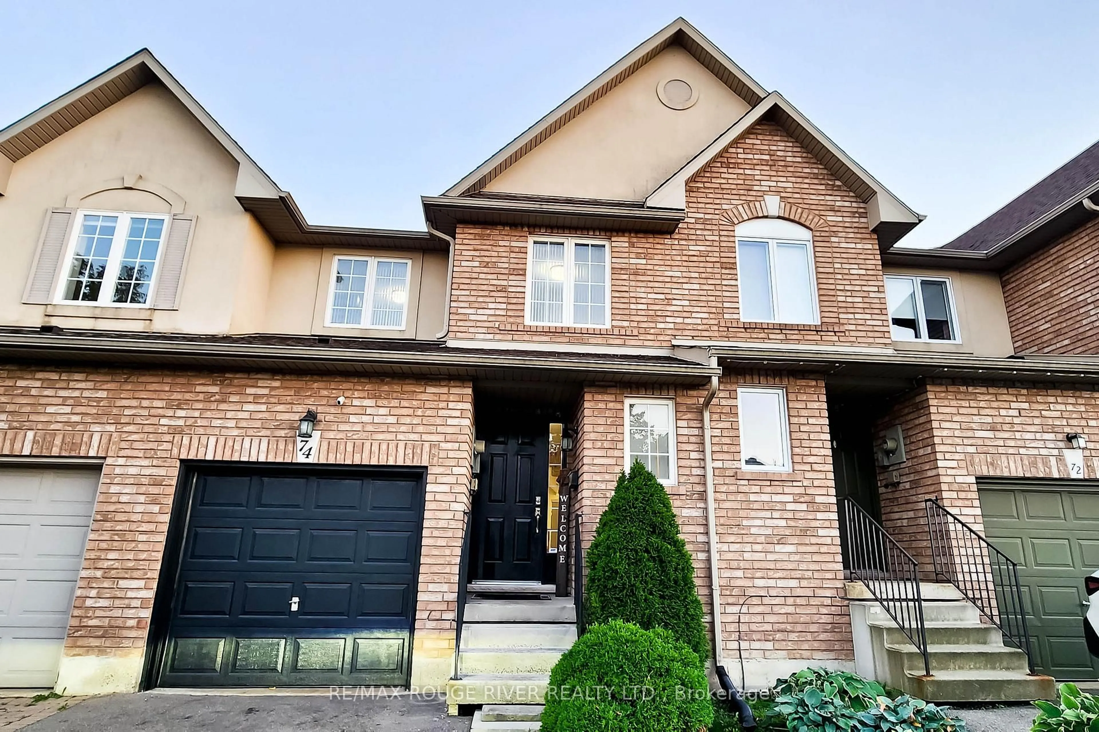 Home with brick exterior material, street for 74 Meadow Wood Cres, Hamilton Ontario L8J 3Z8