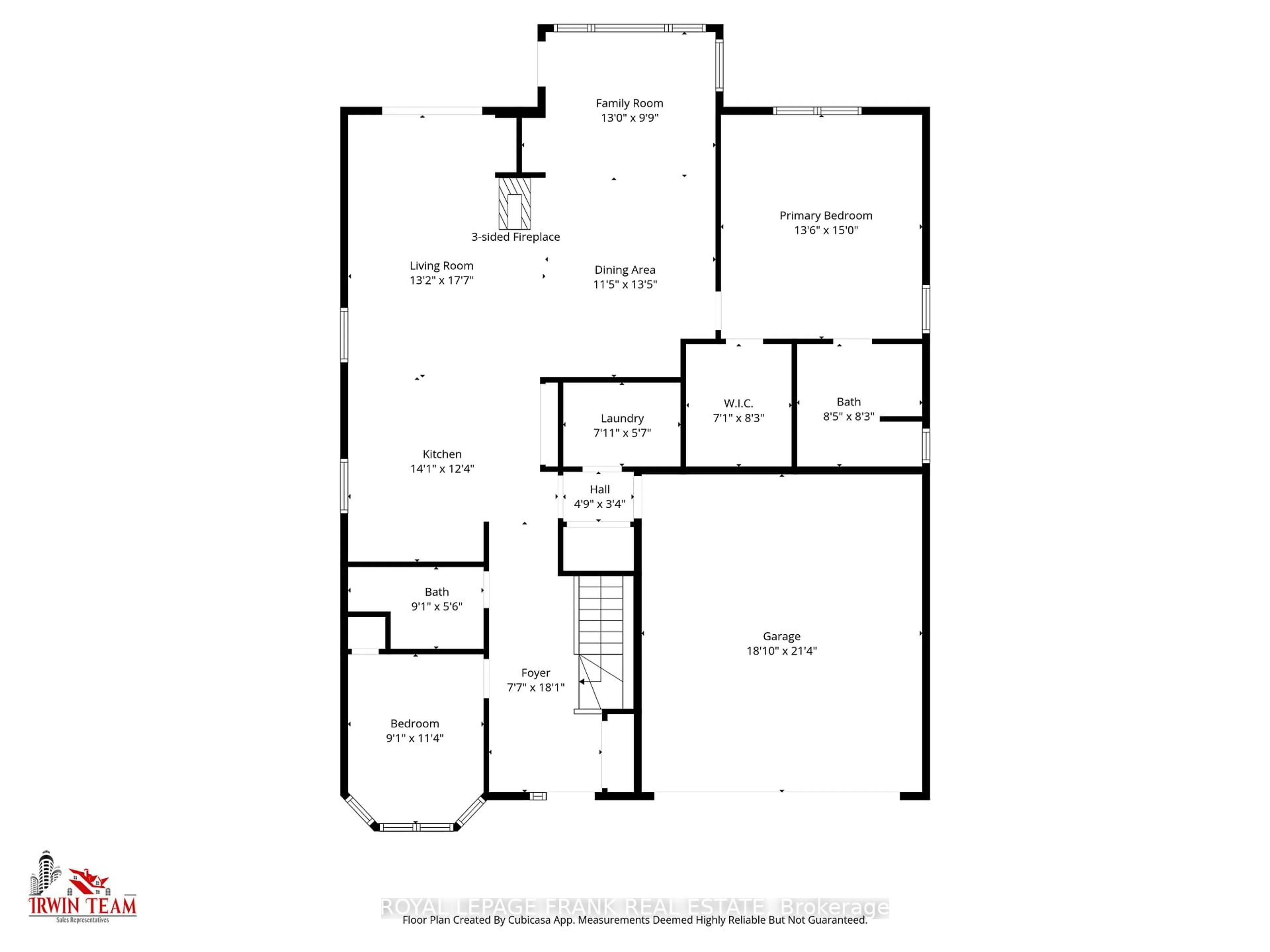 Floor plan for 9 Green Arbour Way, Kawartha Lakes Ontario K9V 0E7