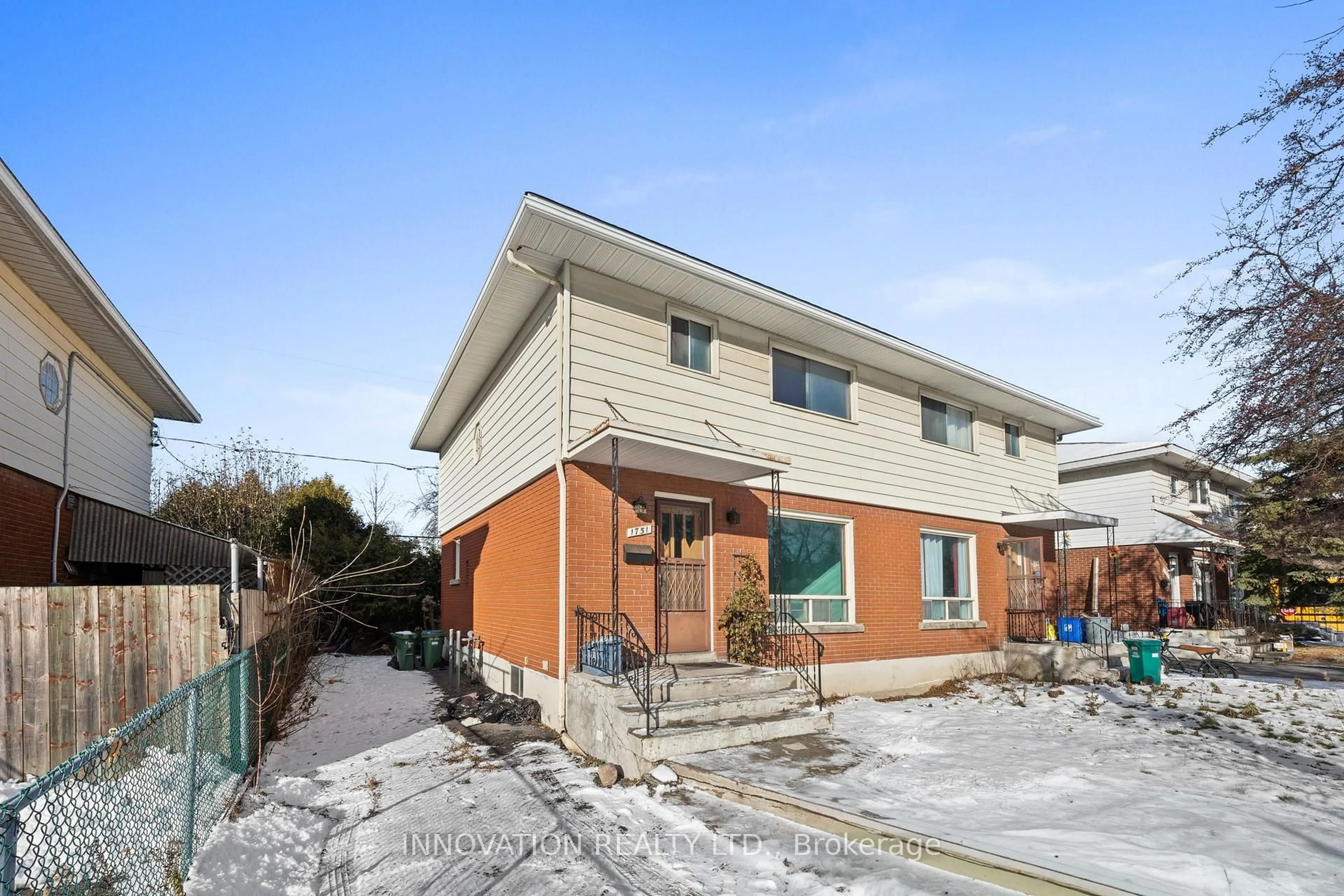 Home with brick exterior material, street for 1751 Baseline Rd, Ottawa Ontario K2C 0C1