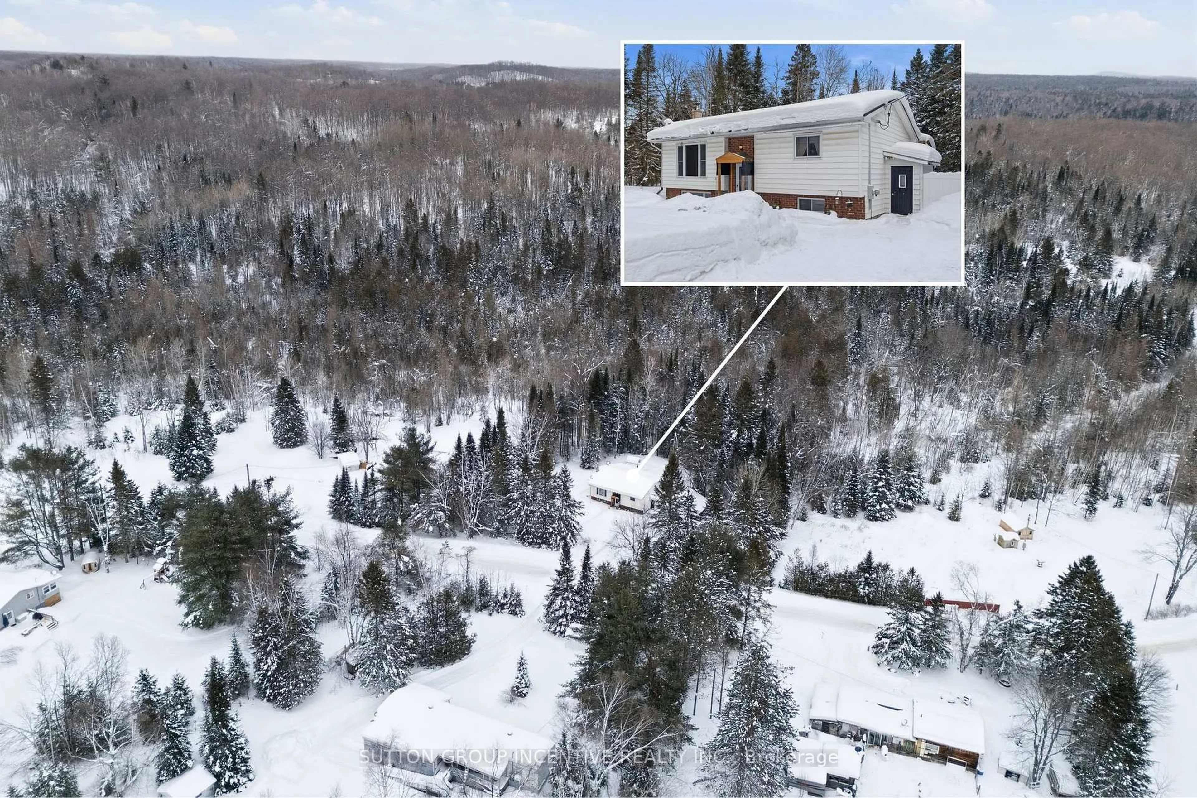 A pic from outside/outdoor area/front of a property/back of a property/a pic from drone, unknown for 1204 Bacon Rd, Minden Hills Ontario K0M 2A1