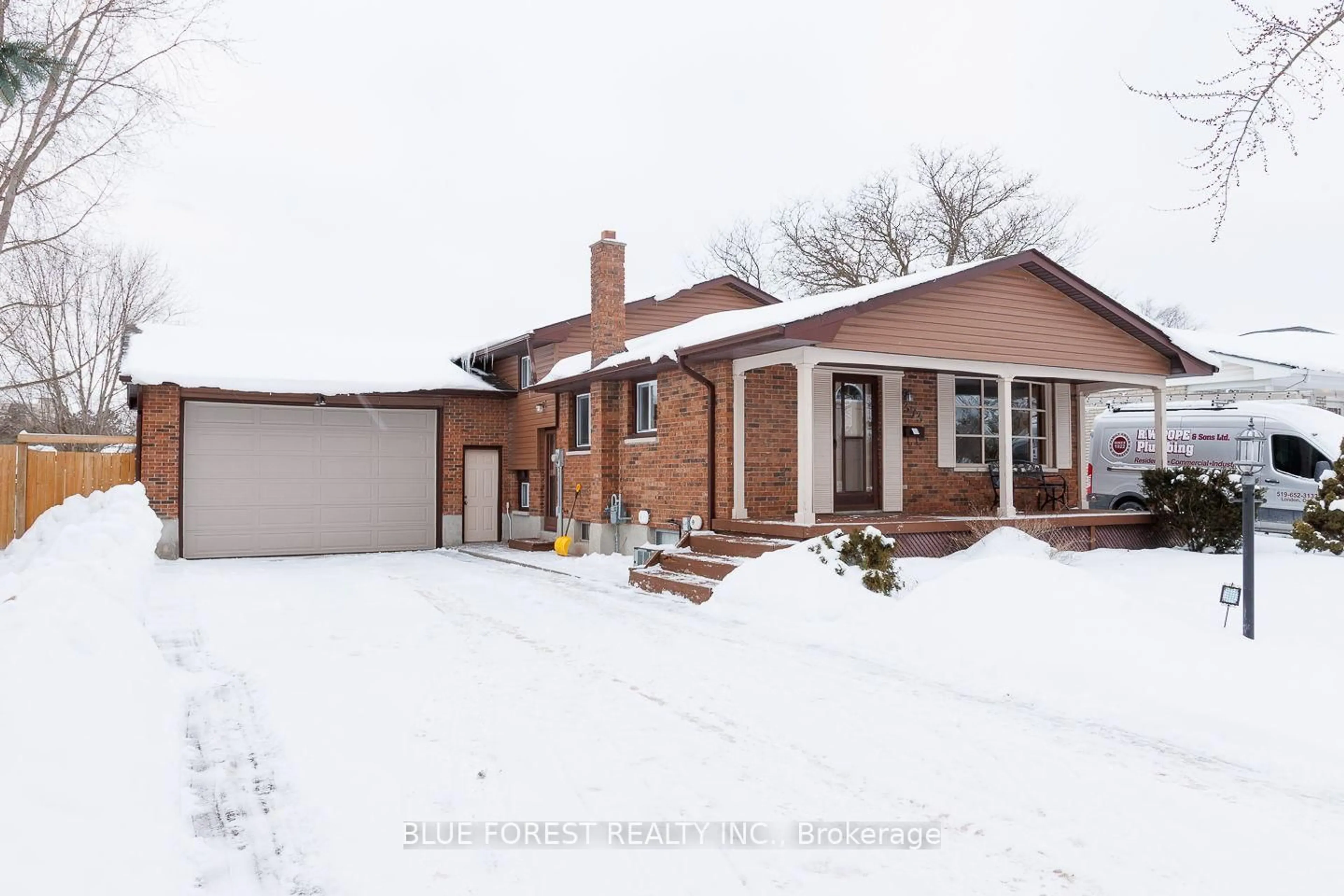 Home with brick exterior material, street for 373 Base Line Rd, London South Ontario N6J 1W7