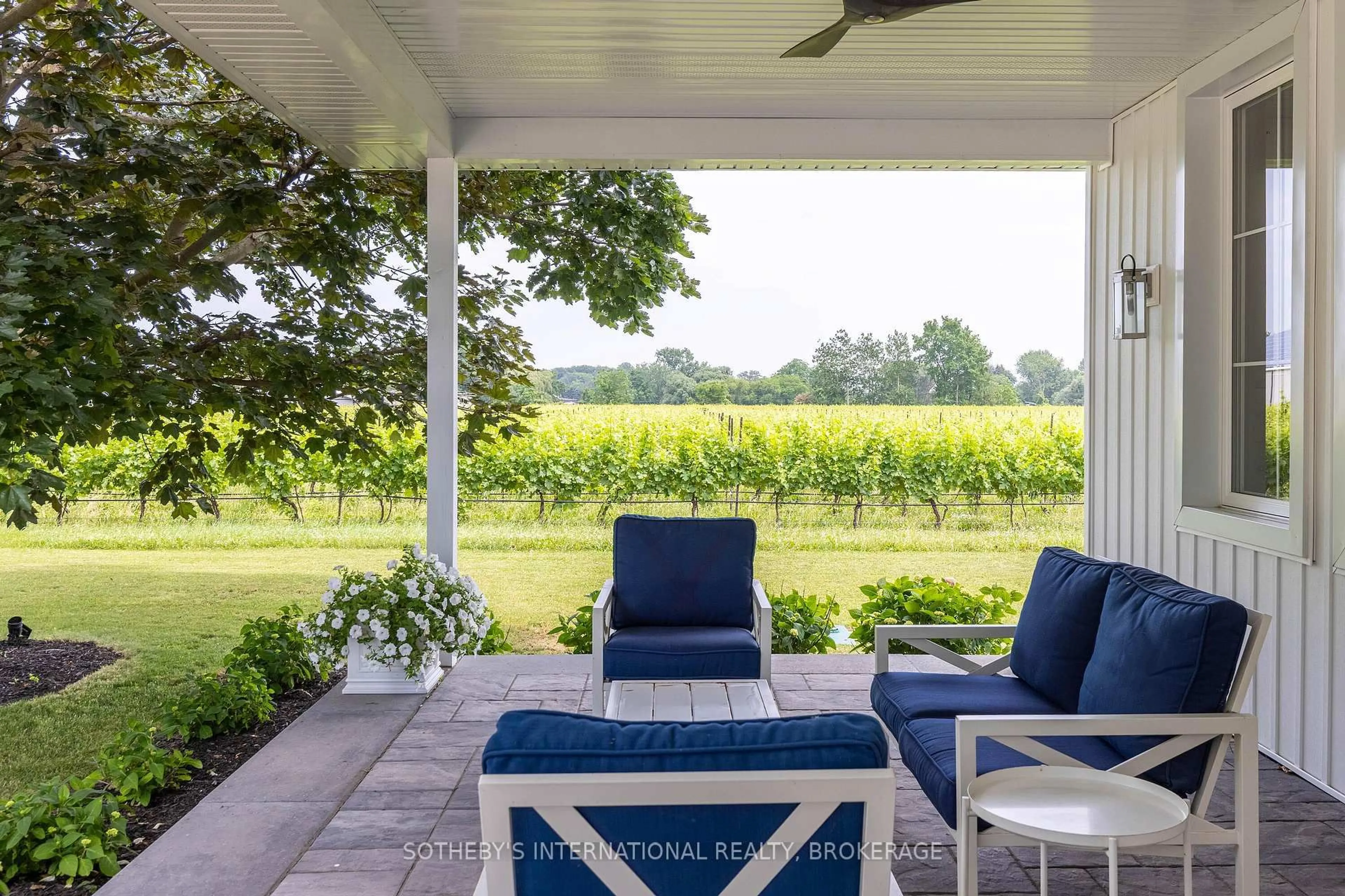 Patio, water/lake/river/ocean view for 1219 Lakeshore Rd, Niagara-on-the-Lake Ontario L0S 1J0