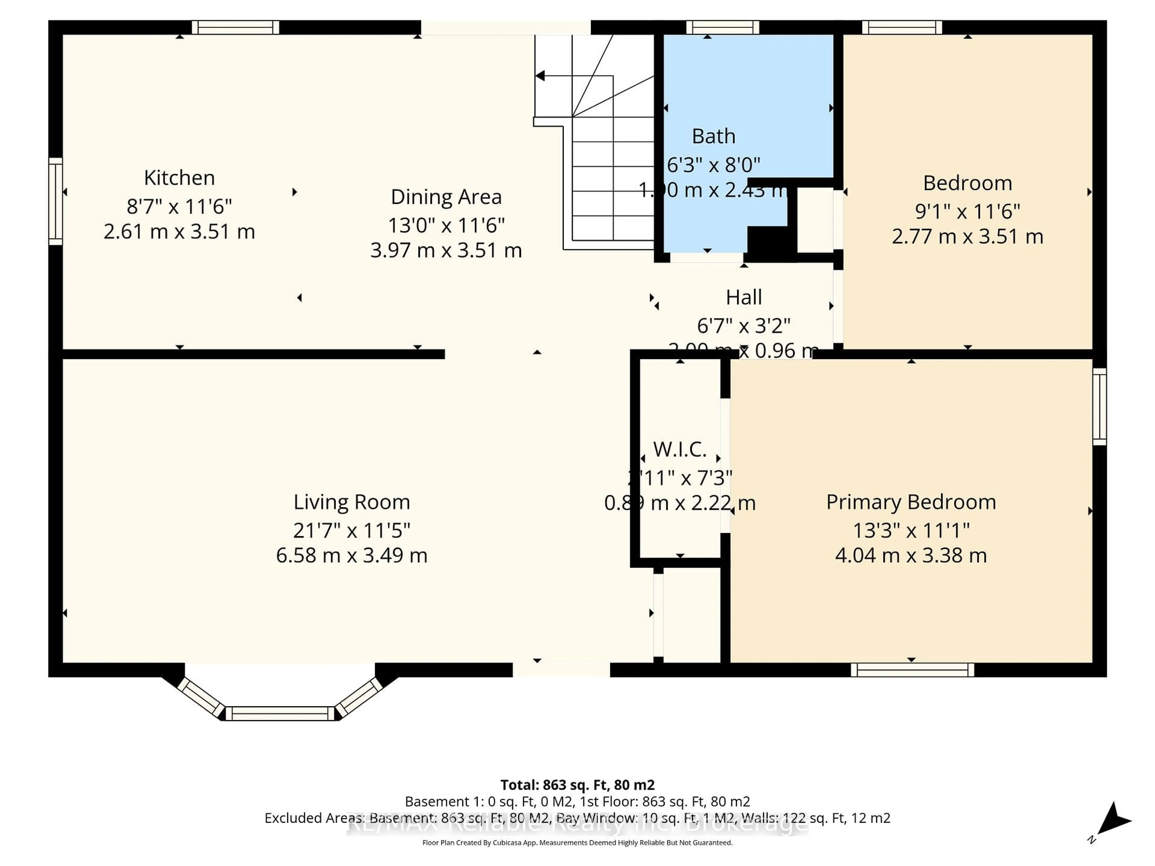 Floor plan for 116 Oxford St, Goderich Ontario N7A 1E4