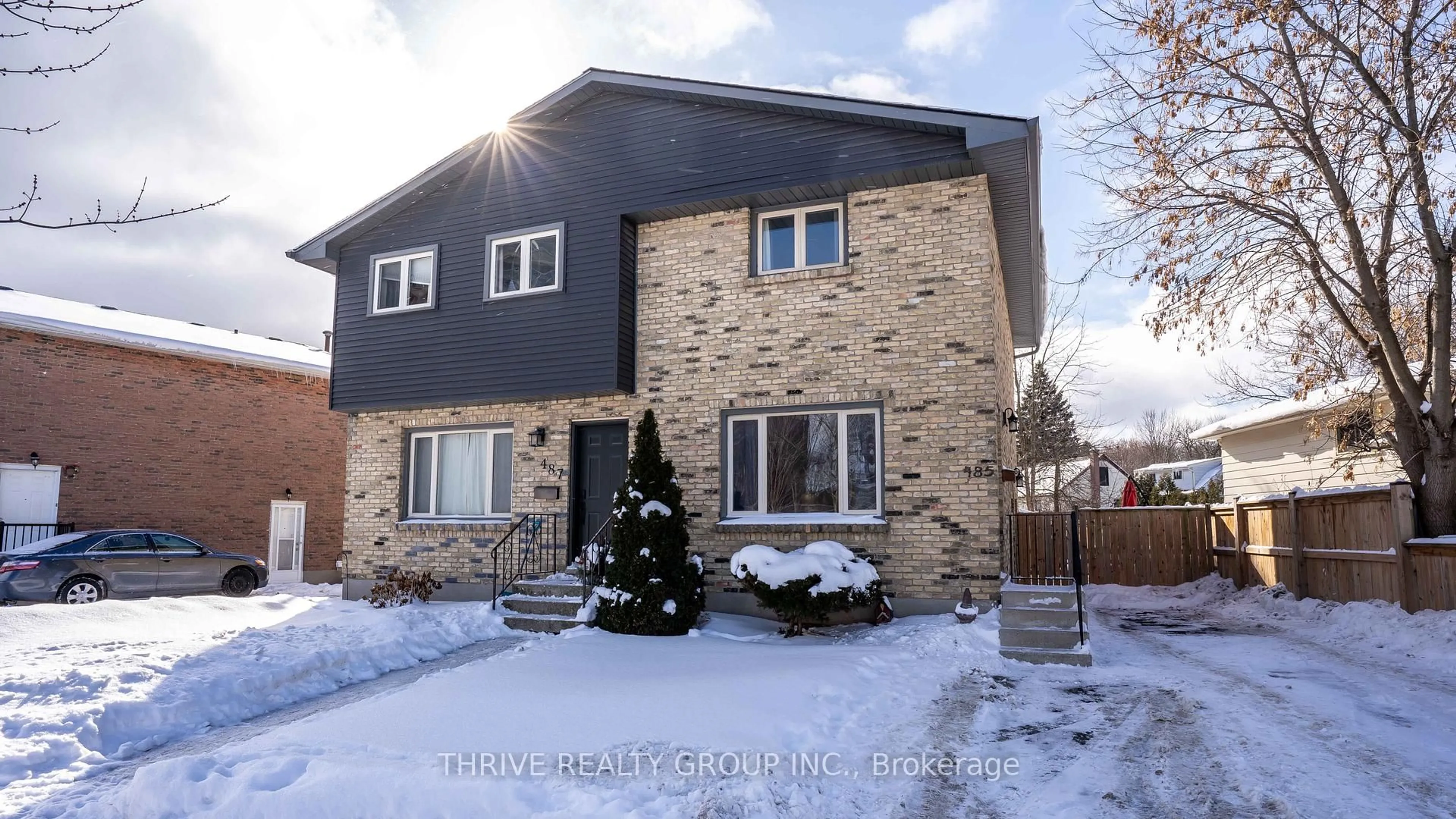 Home with brick exterior material, street for 485 Mornington Ave, London East Ontario N5Y 3E2