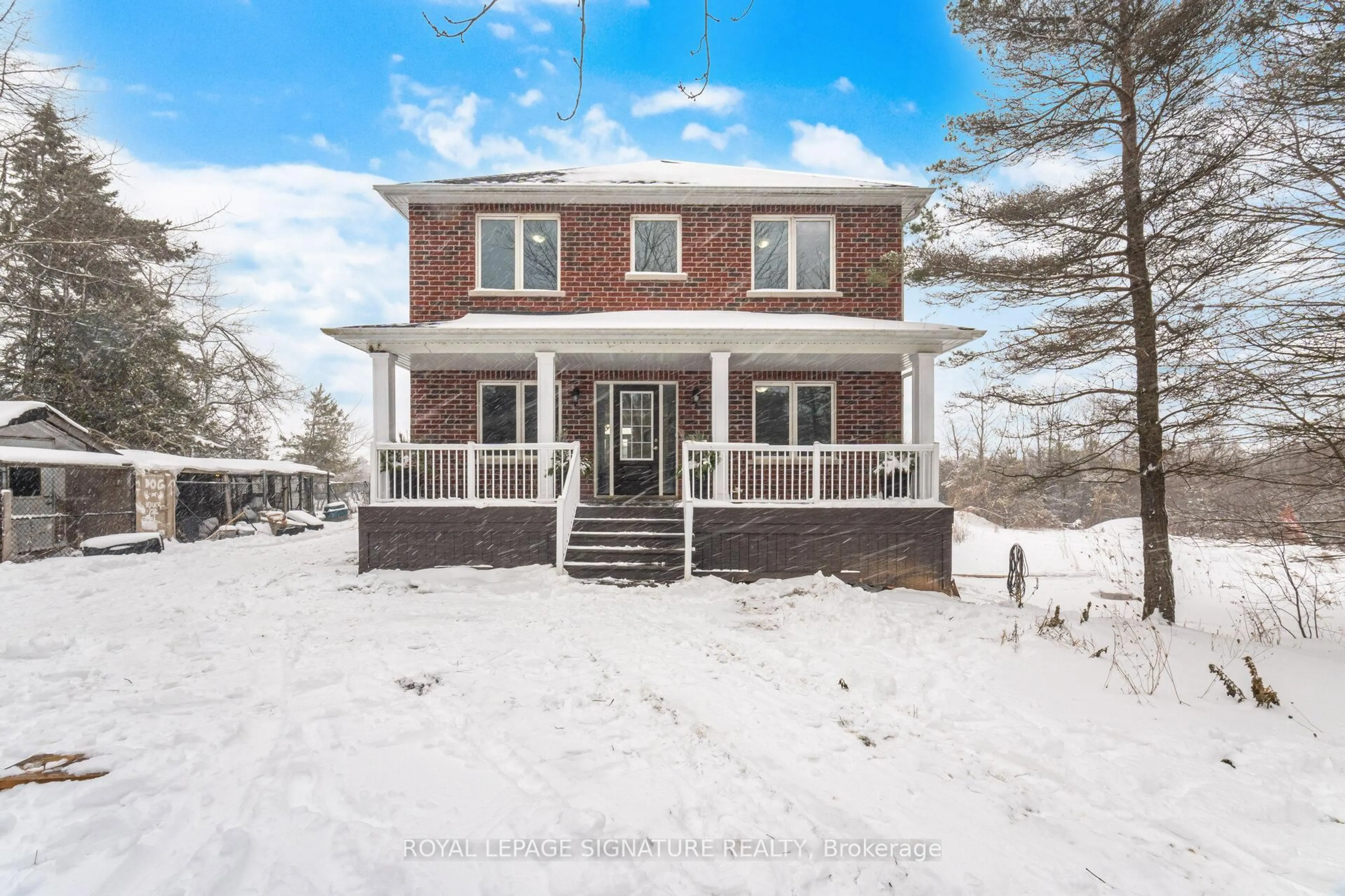 Home with brick exterior material, building for 232167 Trafalgar Rd, East Garafraxa Ontario L9W 7C1