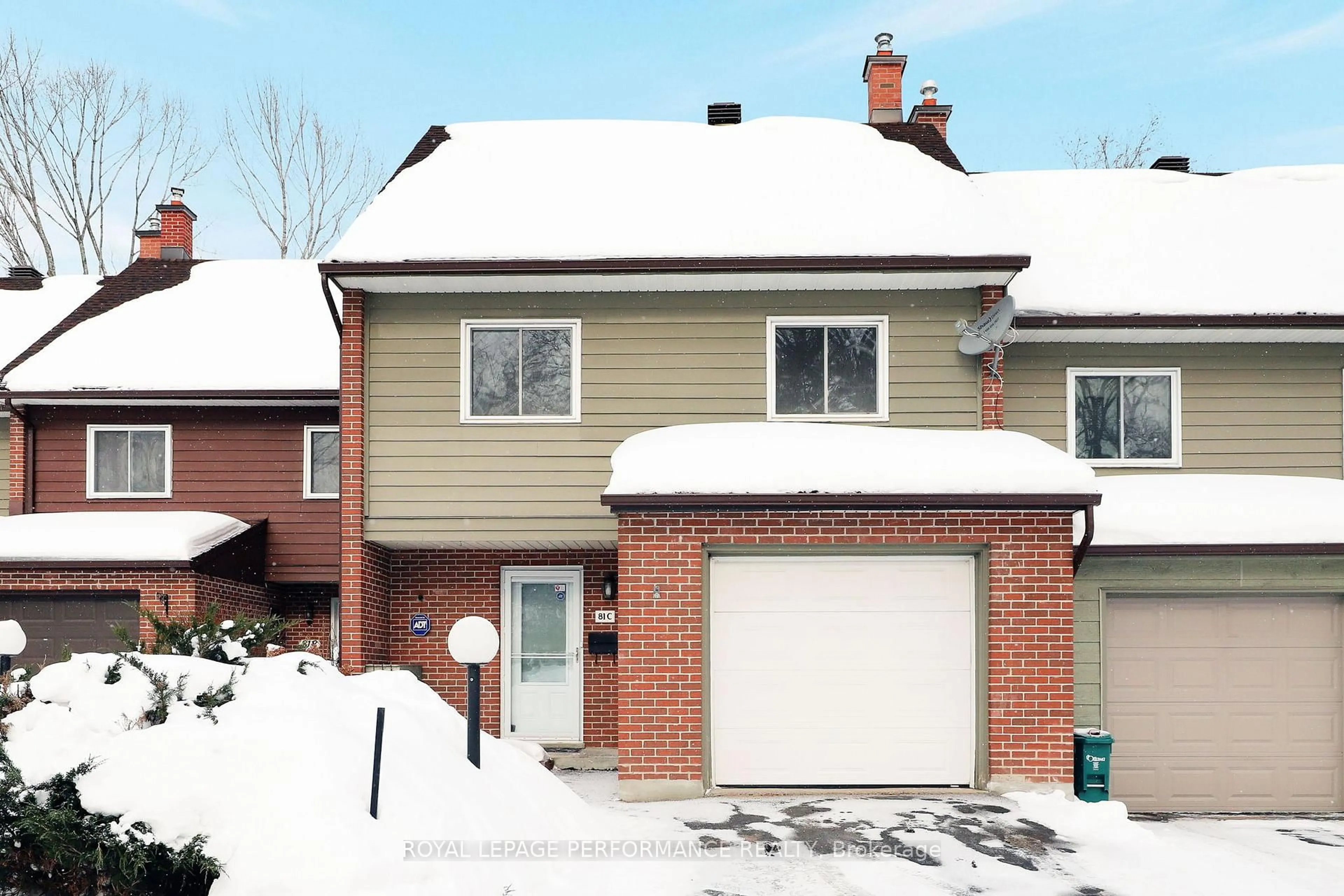 Home with brick exterior material, street for 81 C Glen Park Dr, Ottawa Ontario K1B 3Z1