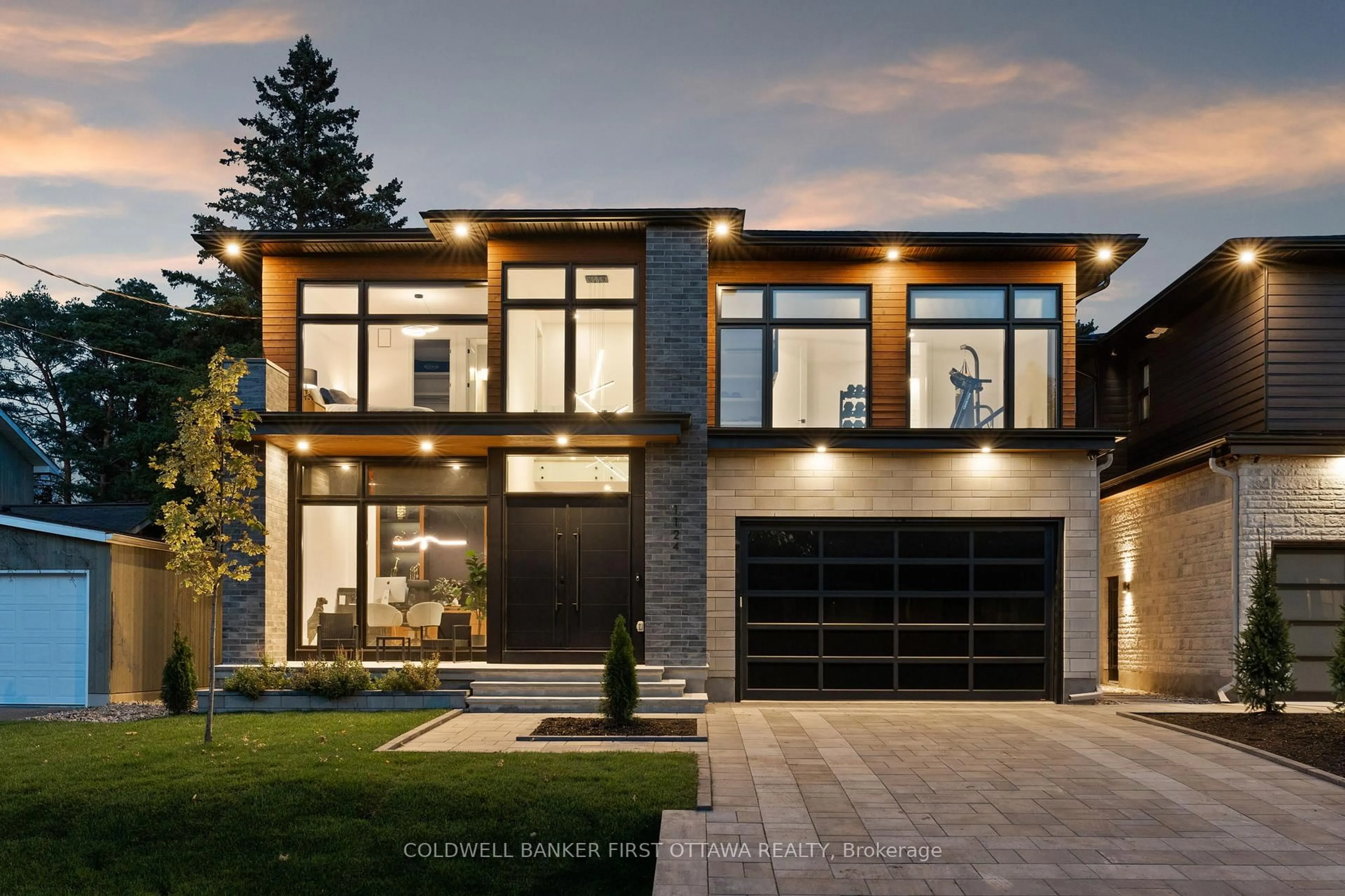 Home with brick exterior material, street for 1124 Normandy Cres, Ottawa Ontario K2E 5A4