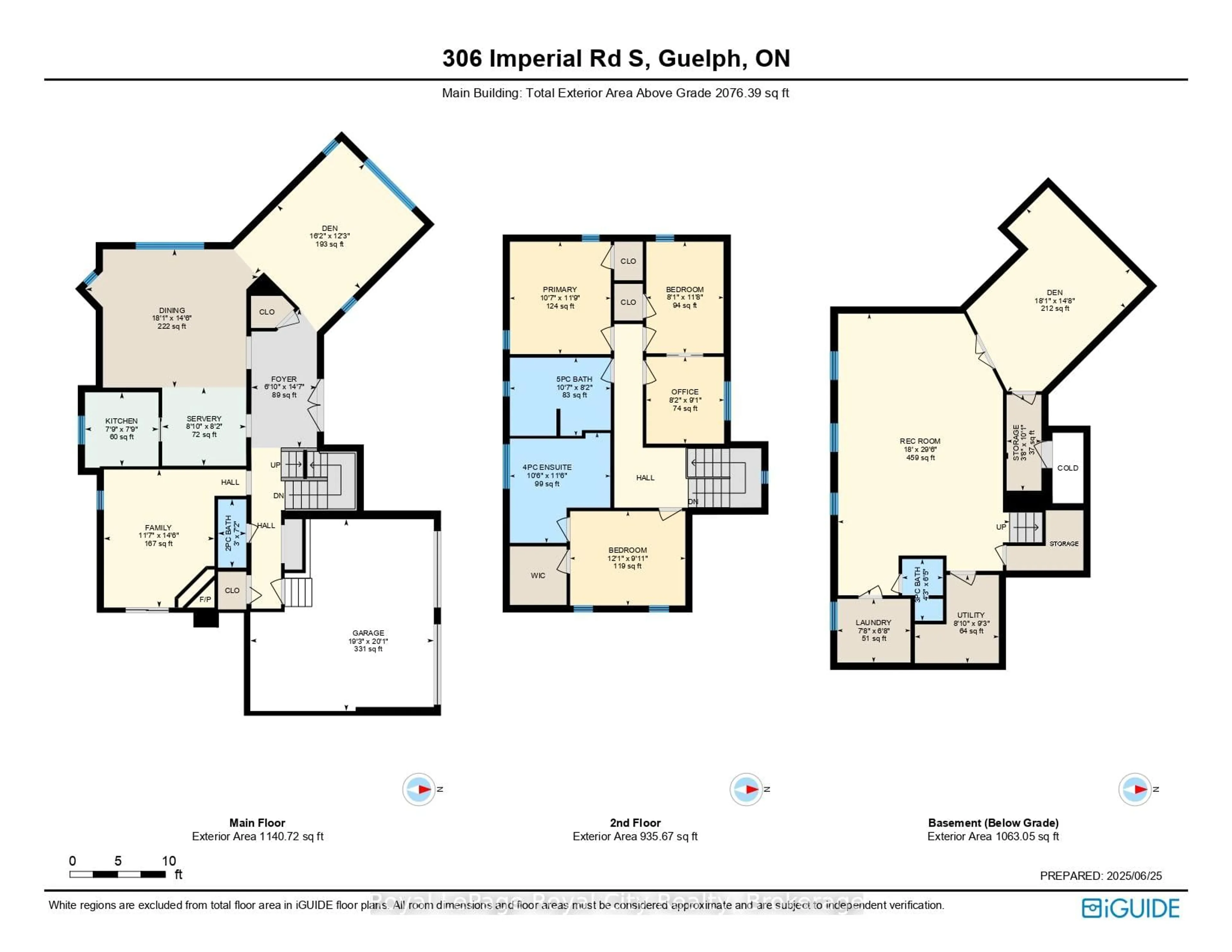 Floor plan for 306 Imperial Rd, Guelph Ontario N1K 1M4