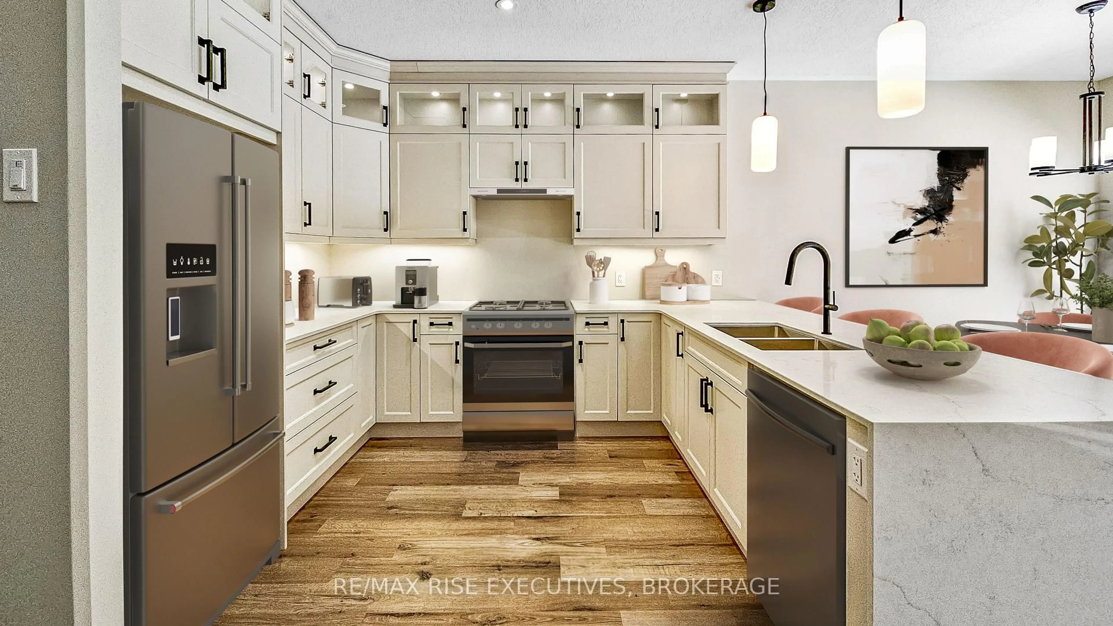 Contemporary kitchen, unknown for 171 Creighton Dr, Bissett Creek Ontario K0H 2H0