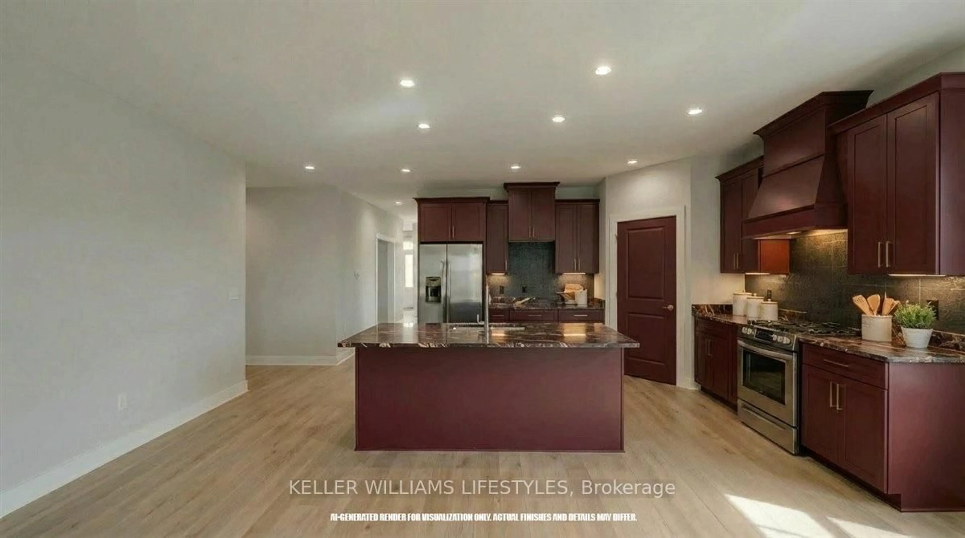 Open concept kitchen, unknown for 112 LENEVE St, Lambton Shores Ontario N0N 1J0