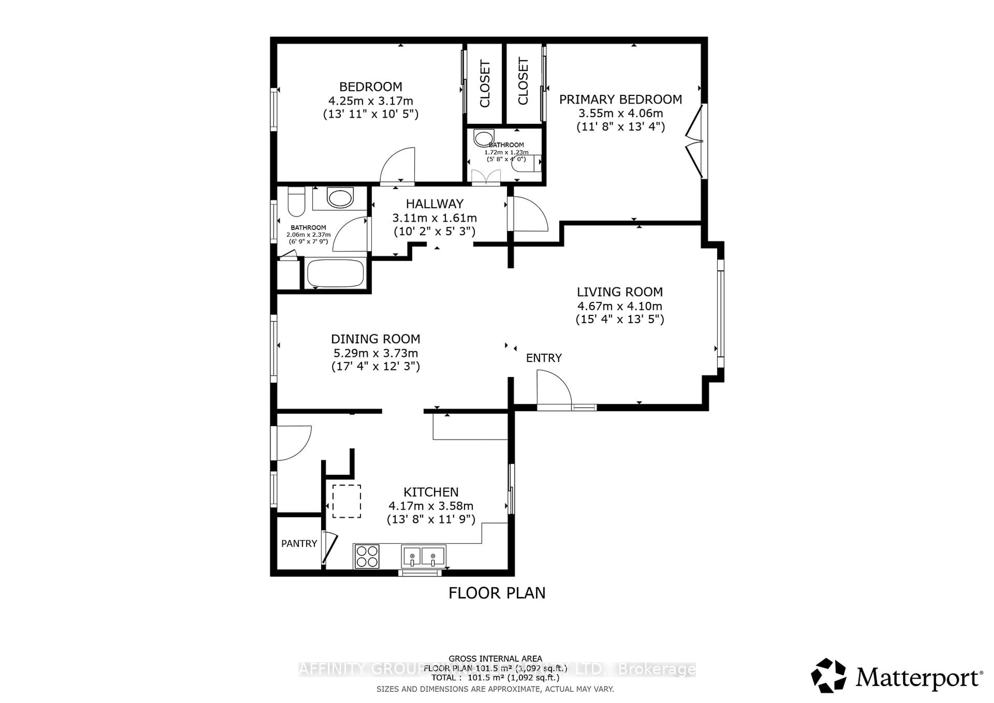 Floor plan for 10 Ewen St, Kawartha Lakes Ontario K0M 2B0