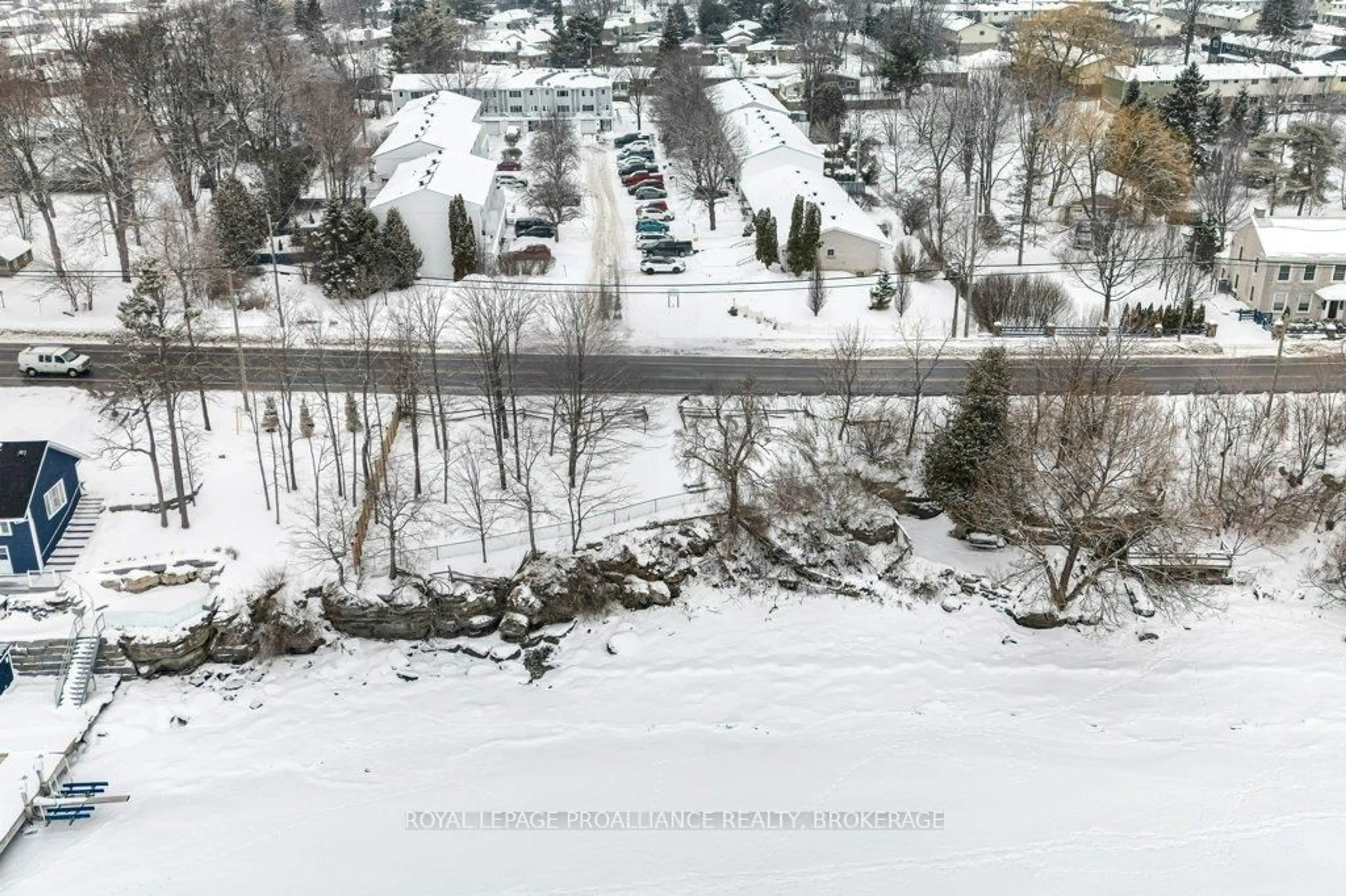 A pic from outside/outdoor area/front of a property/back of a property/a pic from drone, unknown for 4427 Bath Rd #1, Loyalist Ontario K7N 1A1