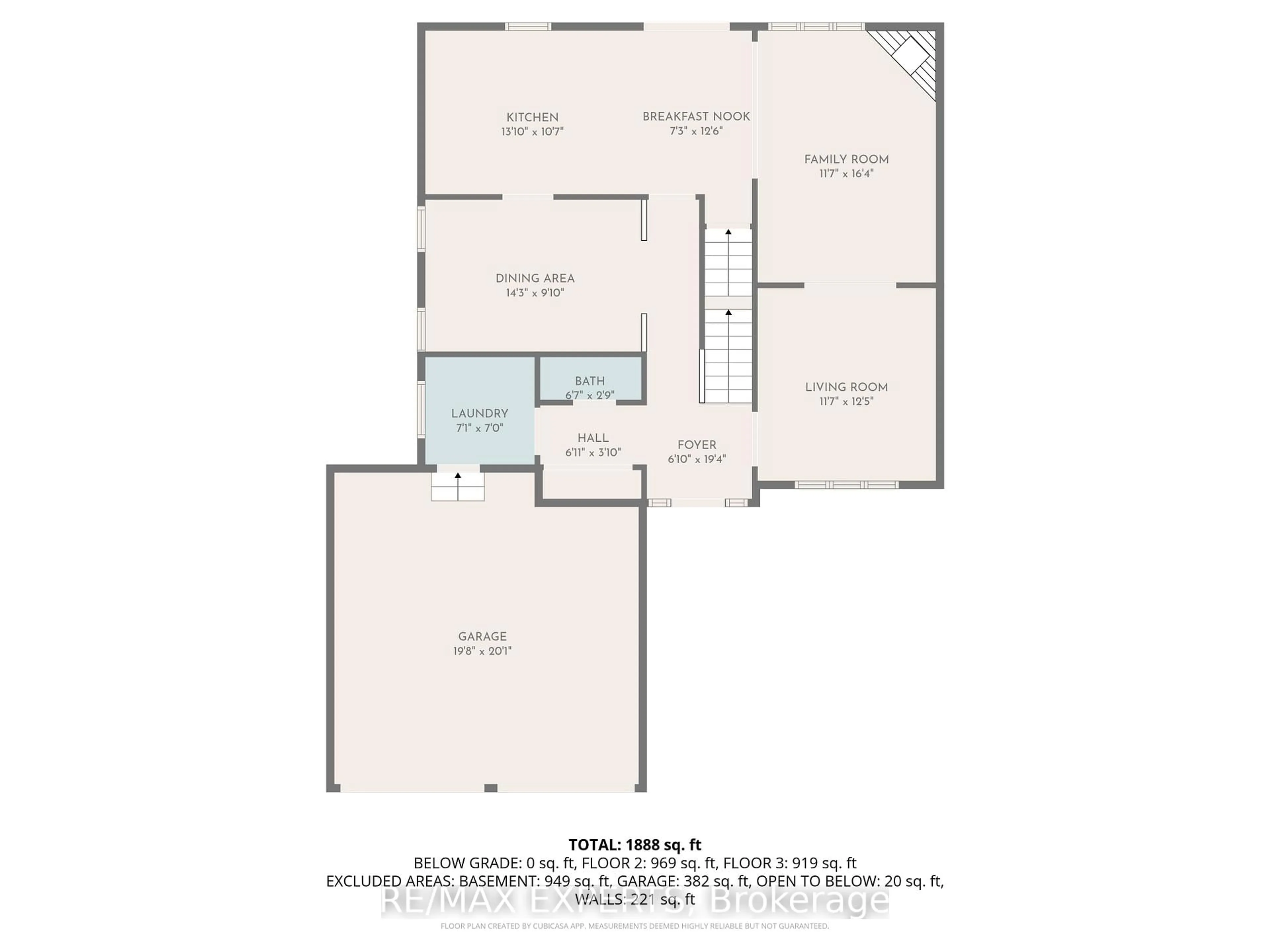 Floor plan for 936 Talisman Cres, London South Ontario N6K 0B7
