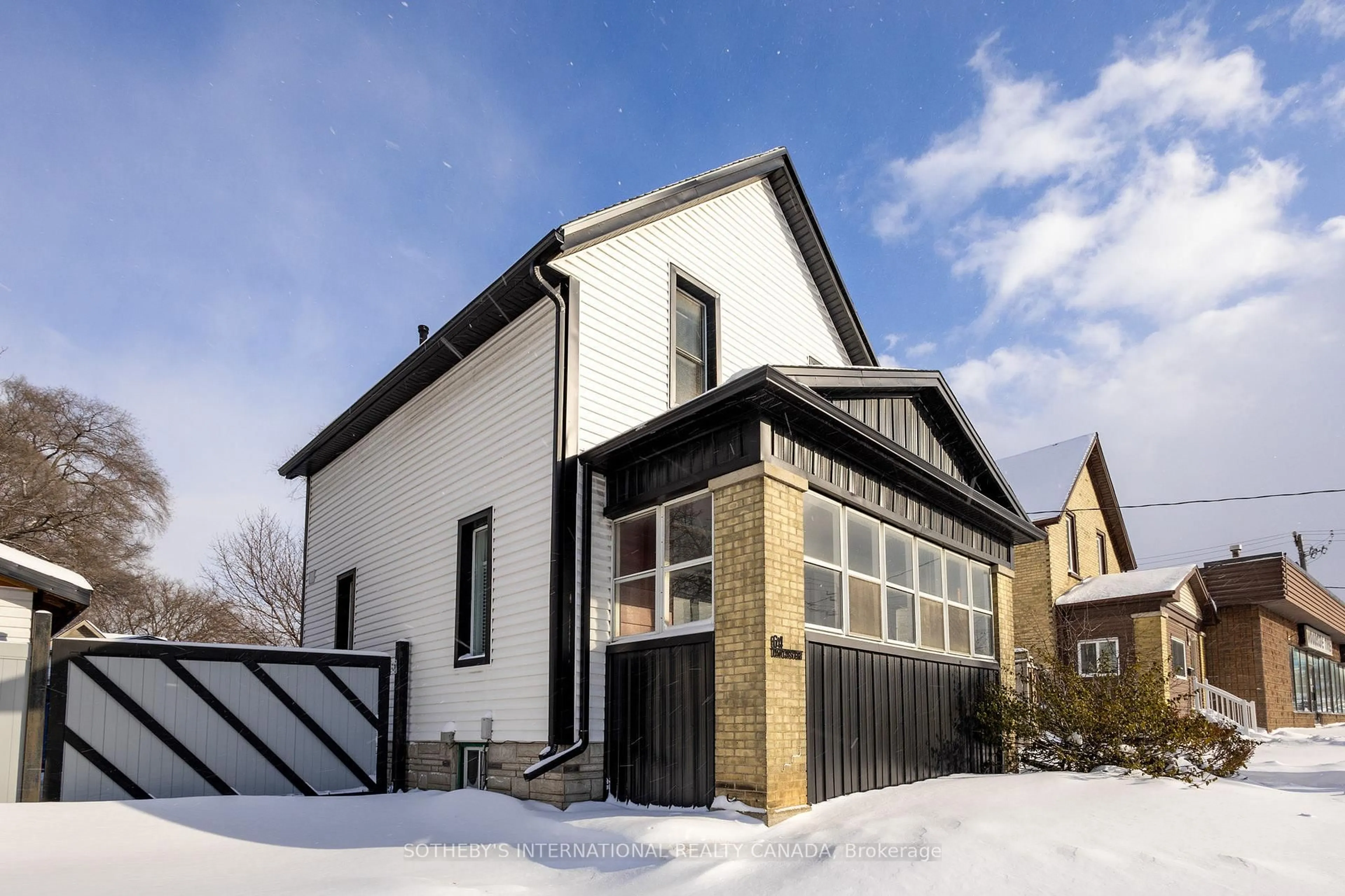 Home with brick exterior material, street for 64 Lancaster St, Kitchener Ontario N2H 4T2