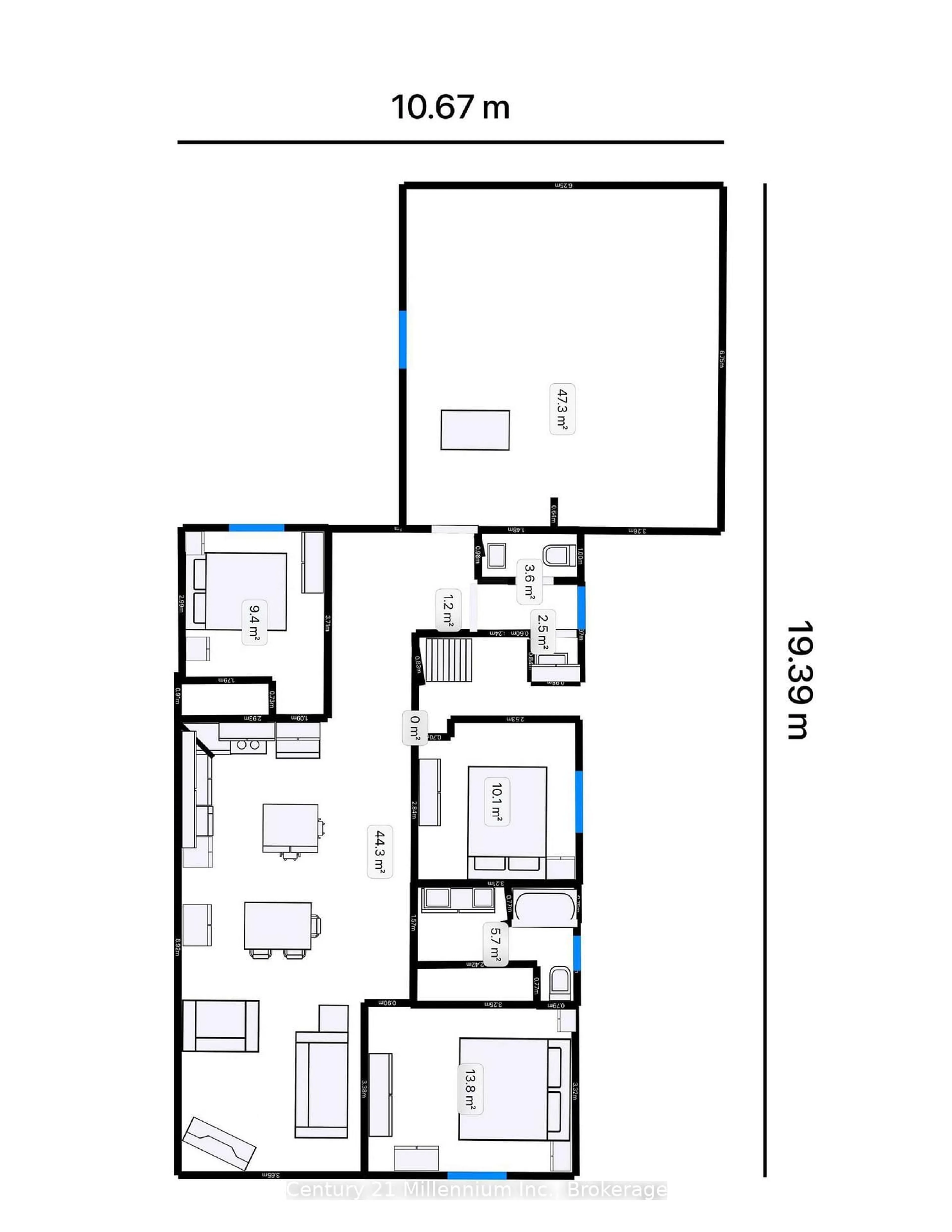 Floor plan for 243 Stickel St, Saugeen Shores Ontario N0H 2C1