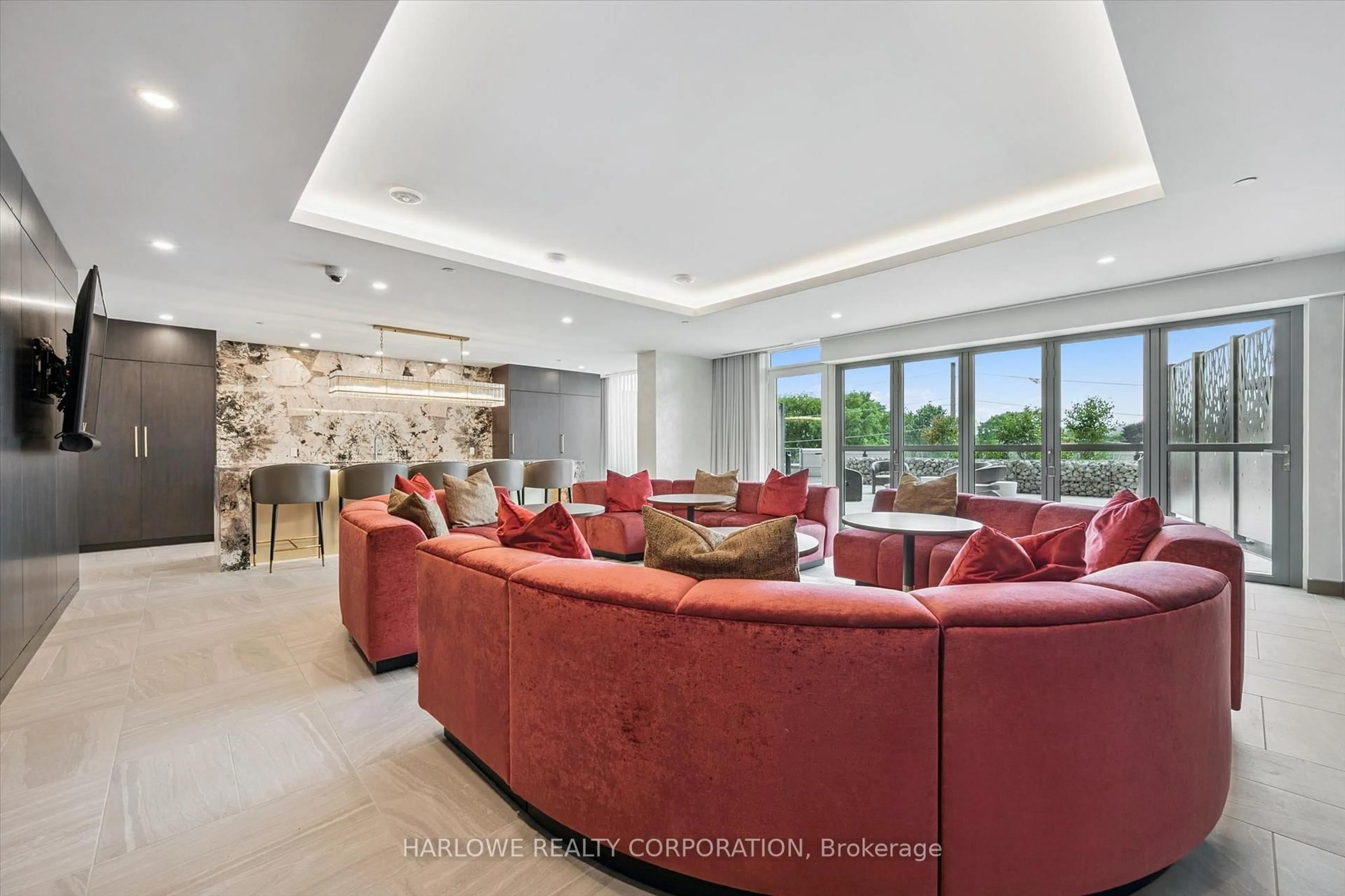 Living room with furniture, unknown for 93 Arthur St #506, Guelph Ontario N1E 0S6