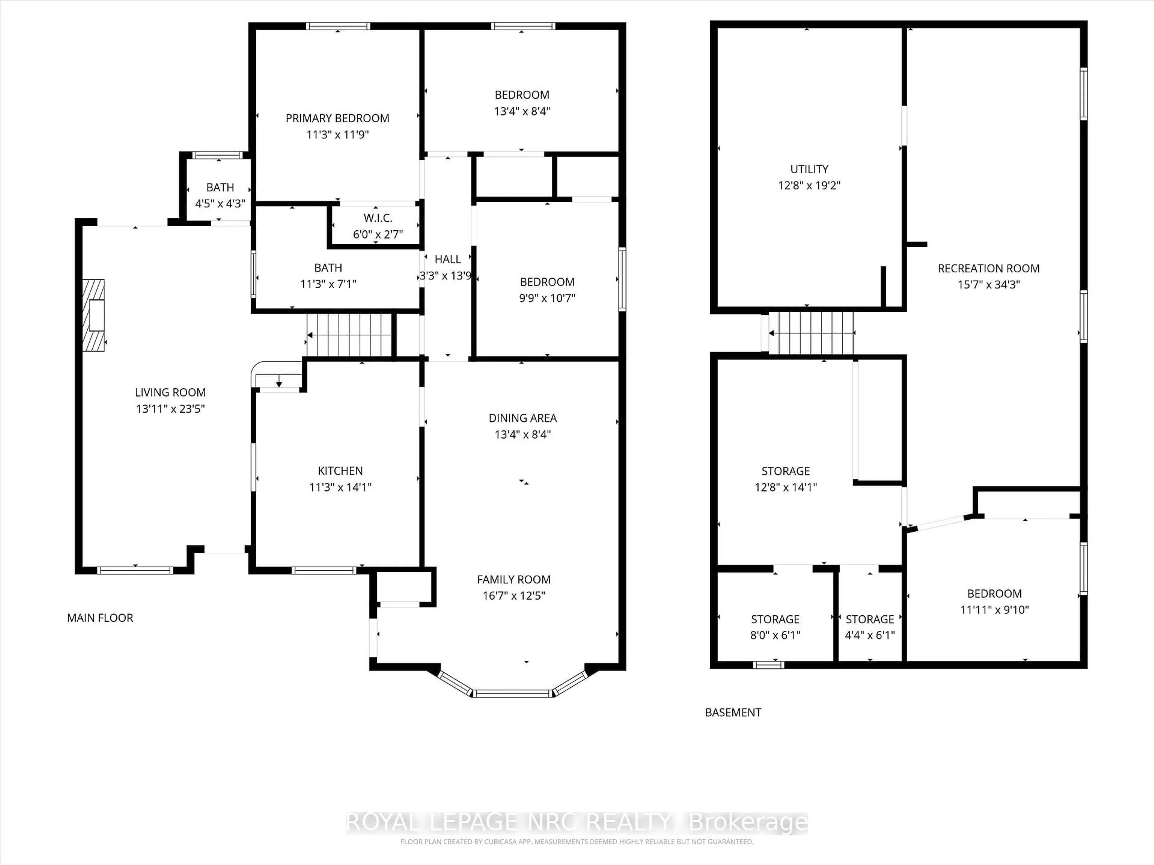 Floor plan for 4119 Aberdeen Rd, Lincoln Ontario L3J 0N6