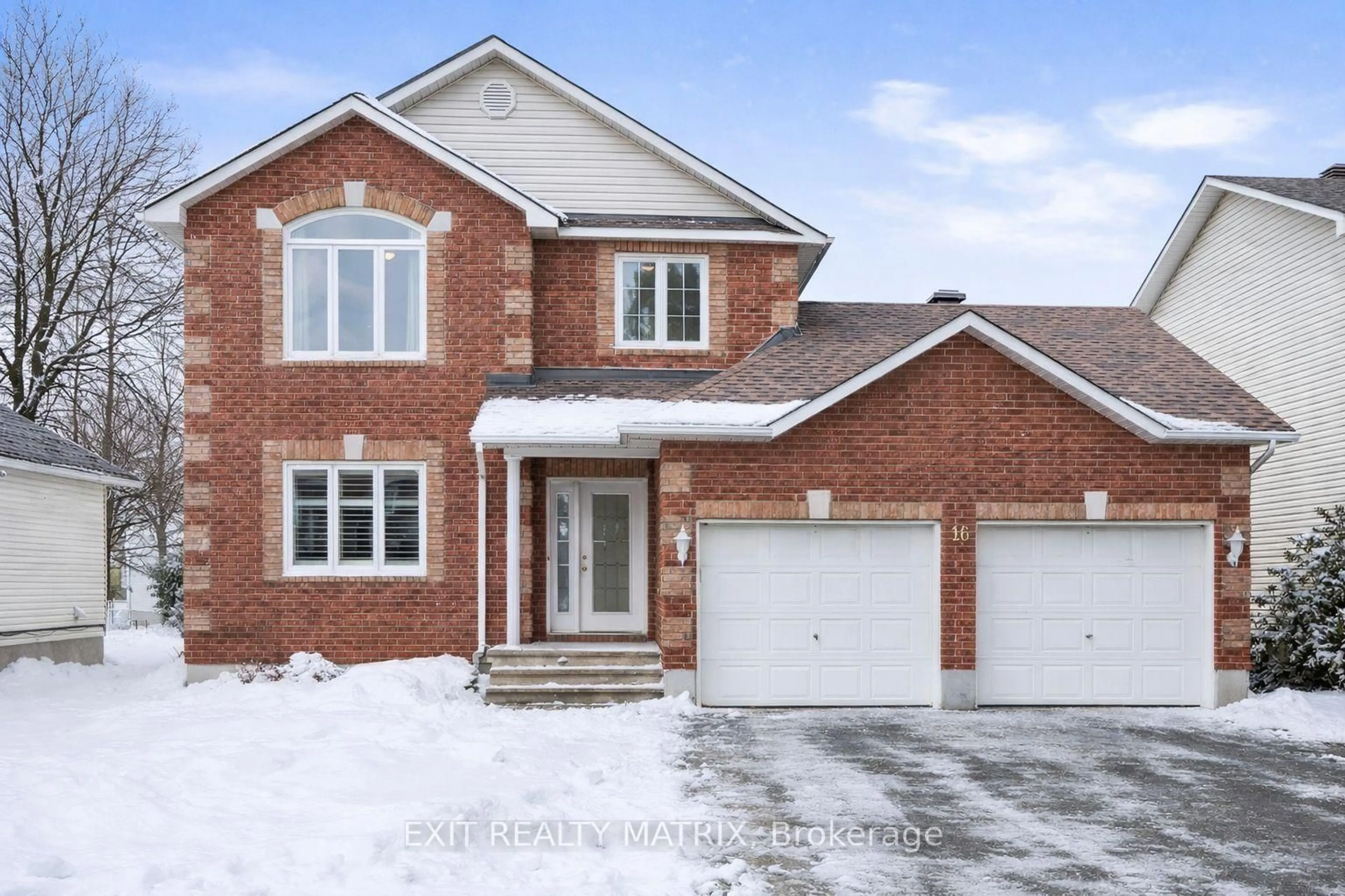 Home with brick exterior material, street for 16 La Citadelle St, Russell Ontario K0A 1W0