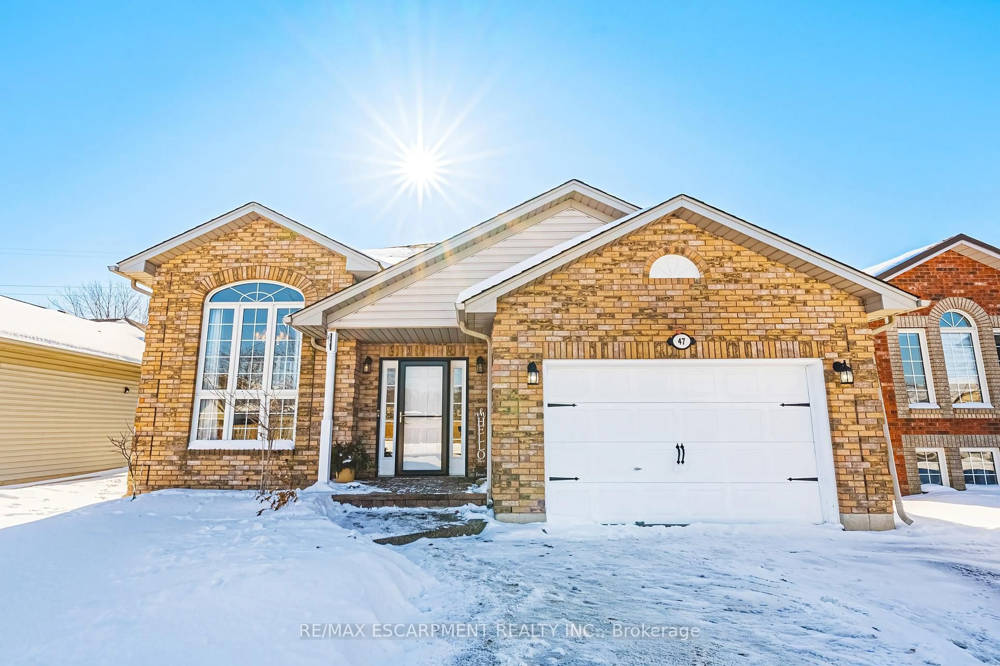 Home with brick exterior material, street for 47 Fuller Dr, Haldimand Ontario N3W 2M2