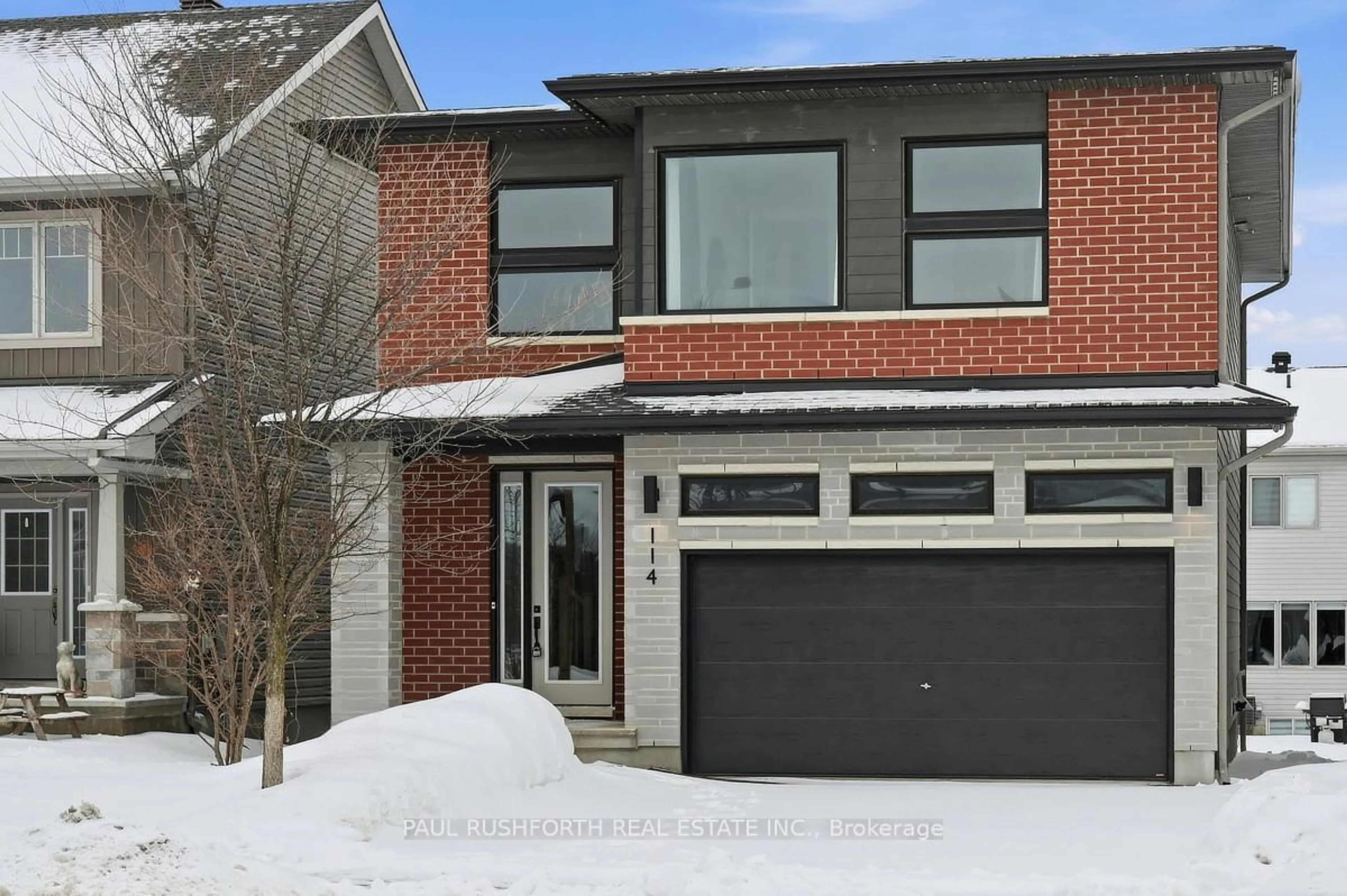 Home with brick exterior material, street for 114 Dun Skipper Dr, Ottawa Ontario K1X 0G2