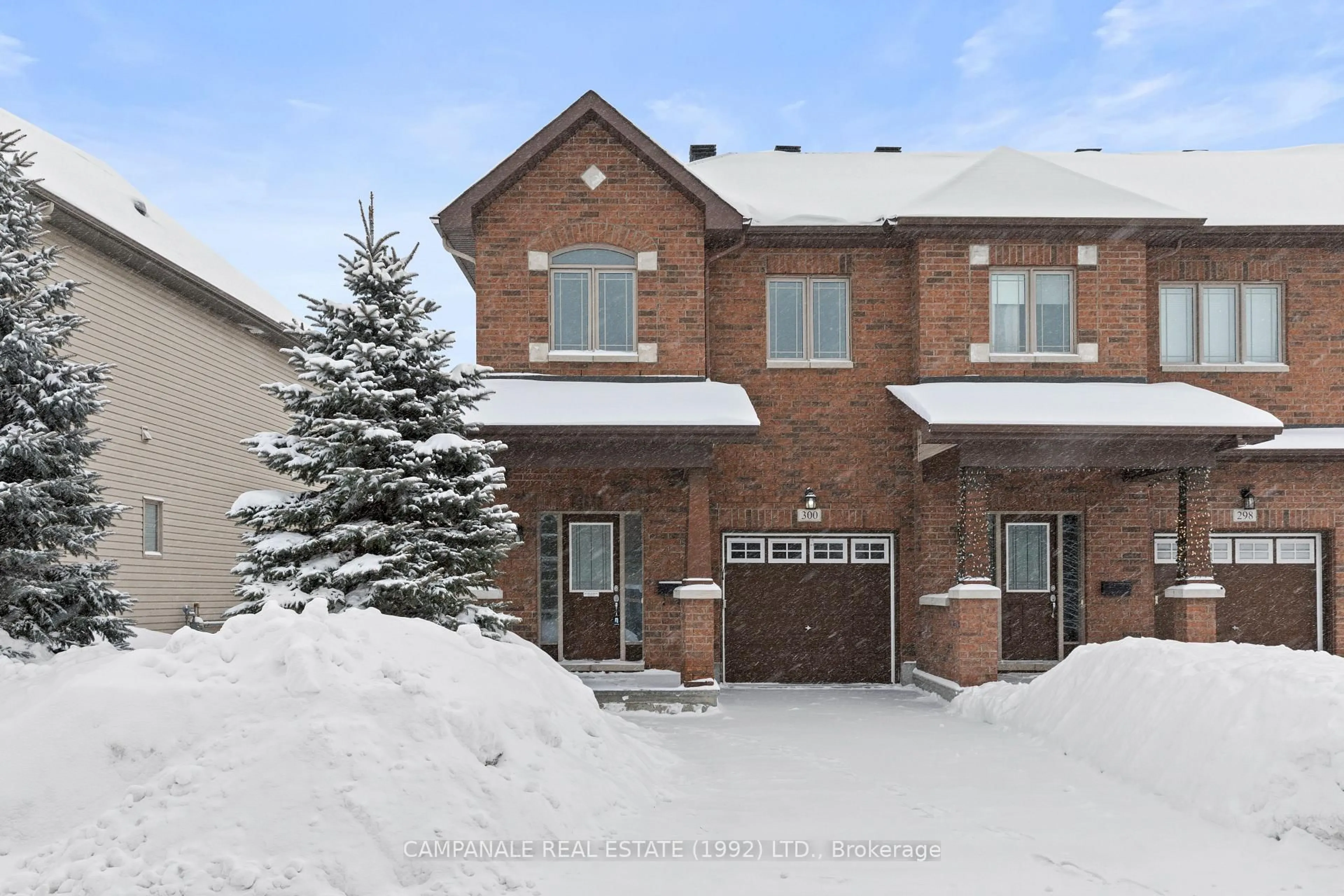 Home with brick exterior material, street for 300 Via San Marino St, Ottawa Ontario K2J 5X8