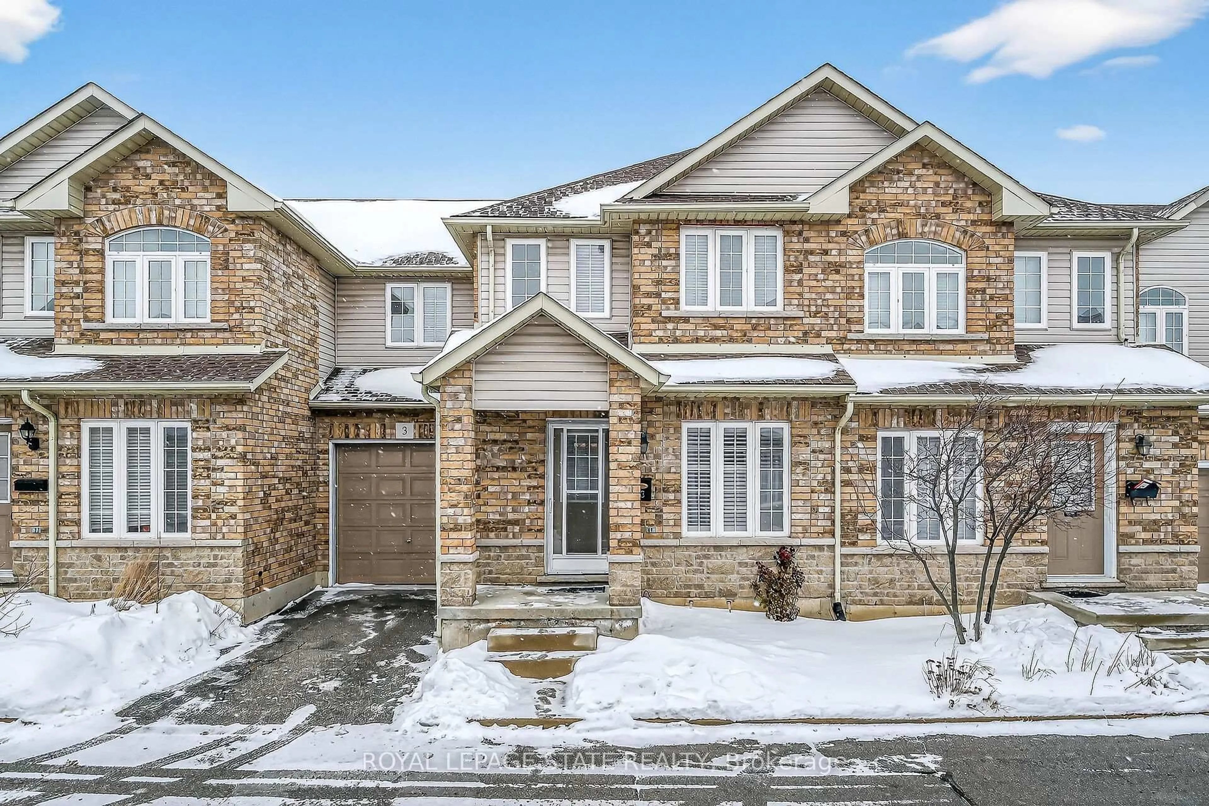 Home with brick exterior material, street for 1461 Upper Gage Ave #3, Hamilton Ontario L8W 1E6