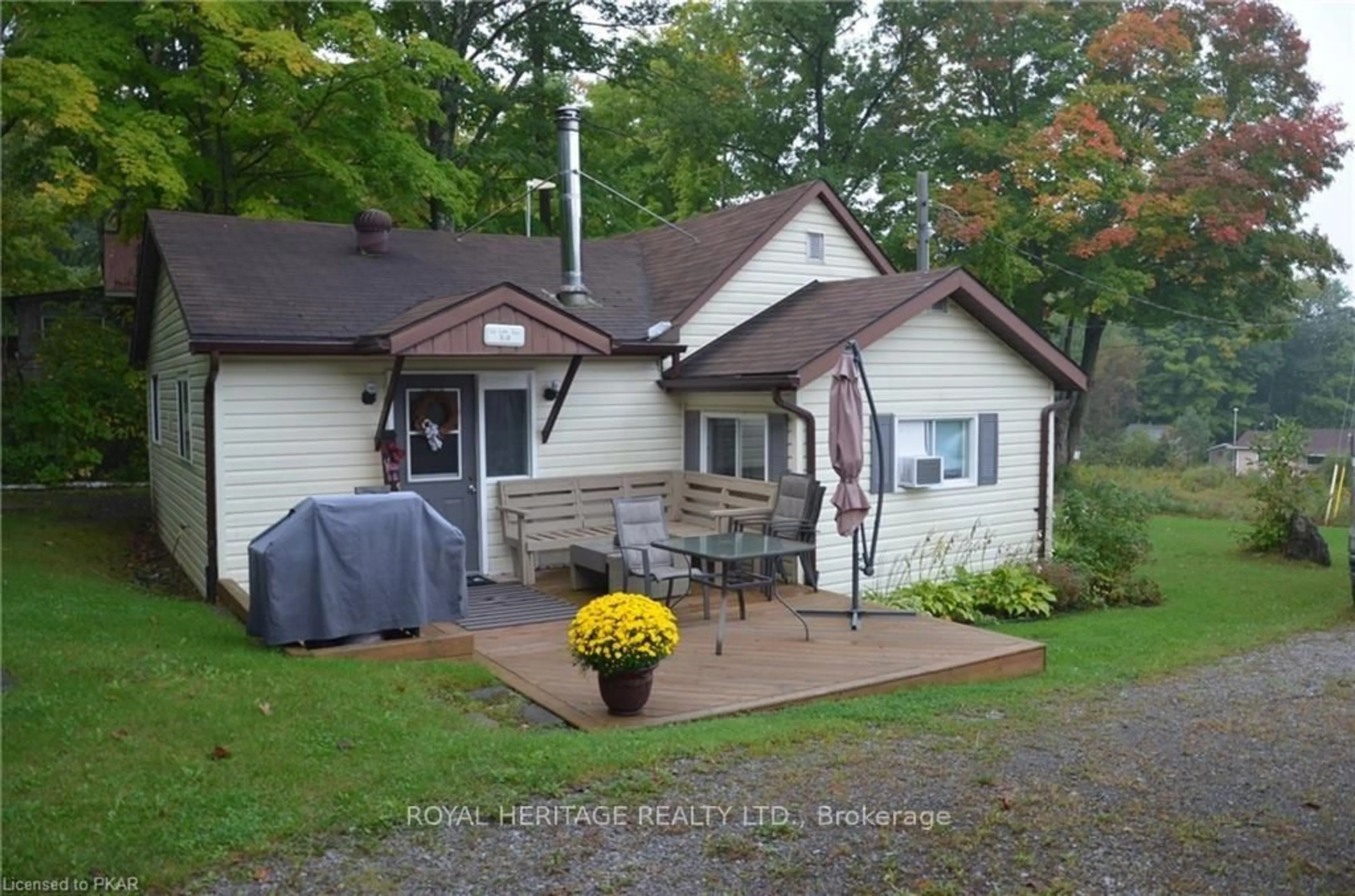 Patio, water/lake/river/ocean view for 87 Fire Route 57 Rte, Havelock-Belmont-Methuen Ontario K0L 1Z0