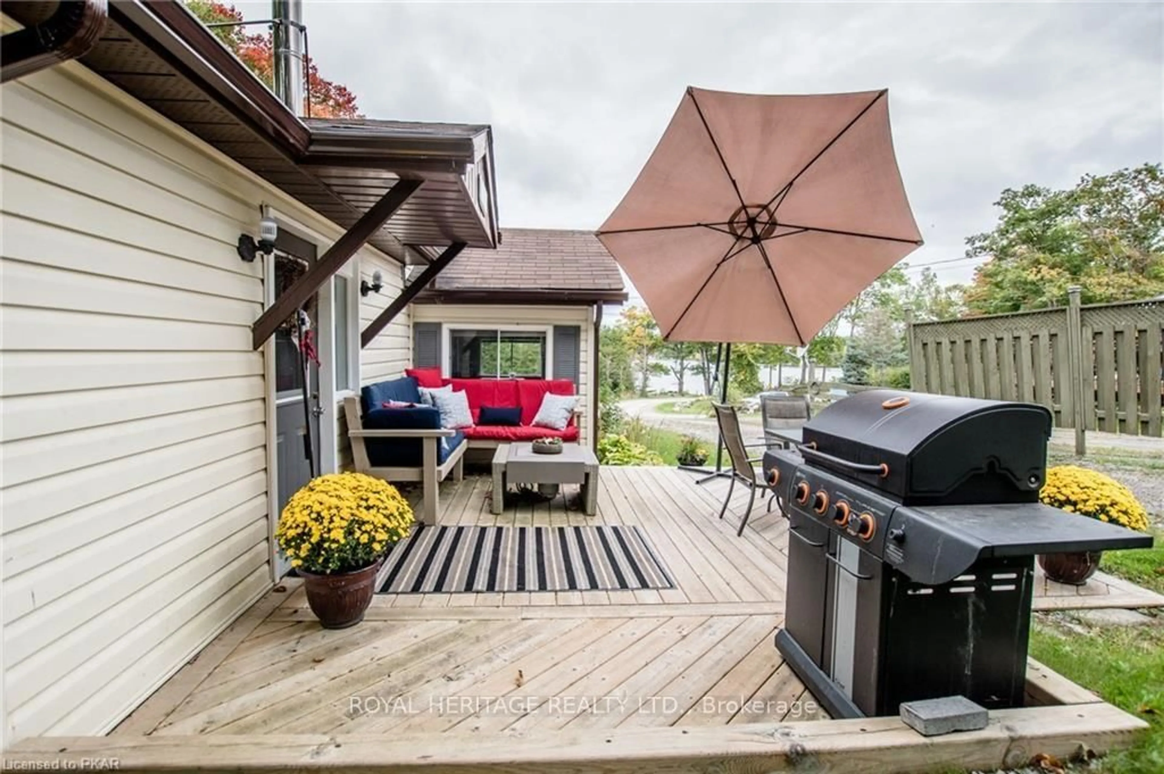 Patio, water/lake/river/ocean view for 87 Fire Route 57 Rte, Havelock-Belmont-Methuen Ontario K0L 1Z0