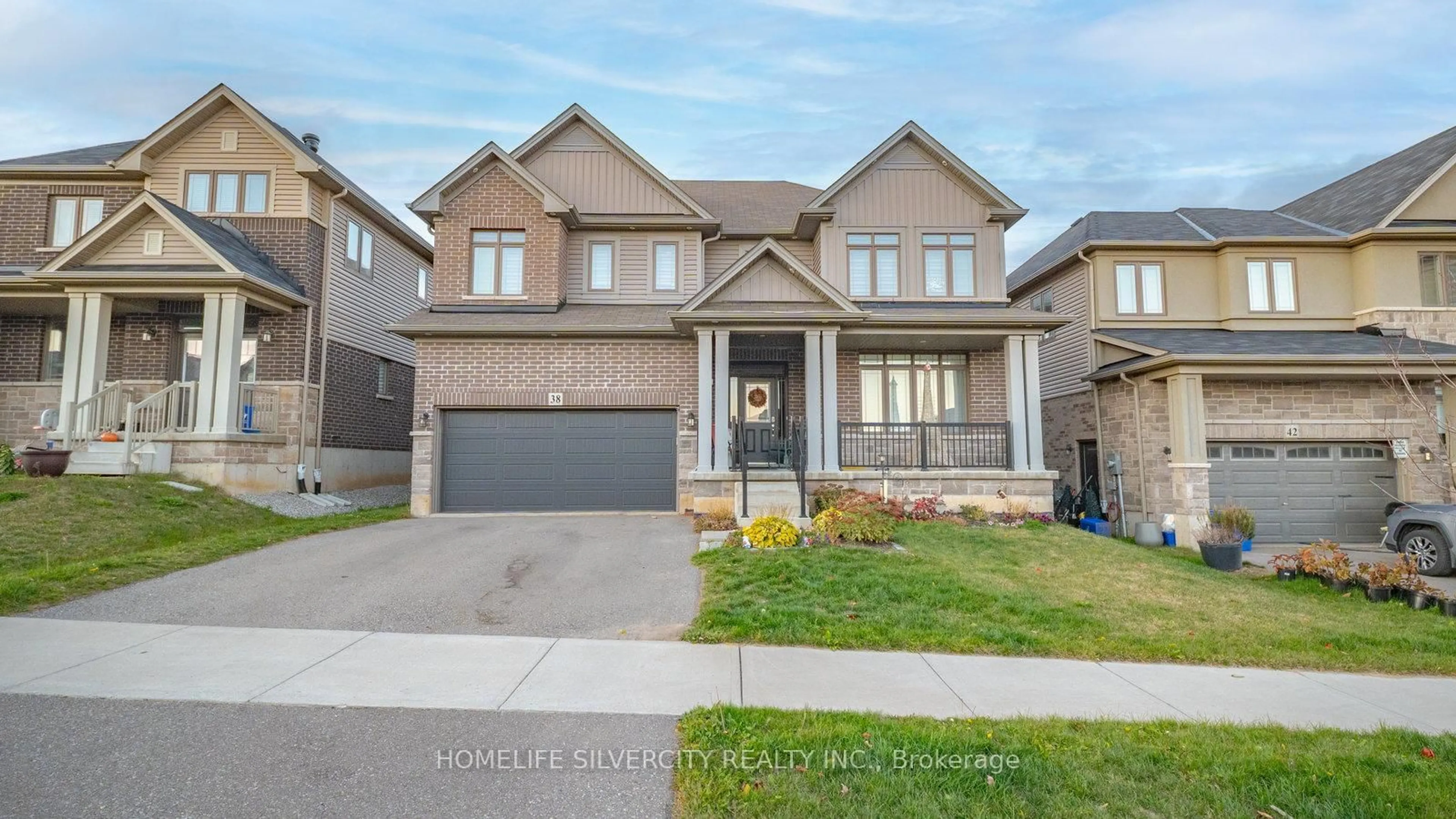 Home with brick exterior material, street for 38 Mcgovern Lane, Brant Ontario N3L 0K3