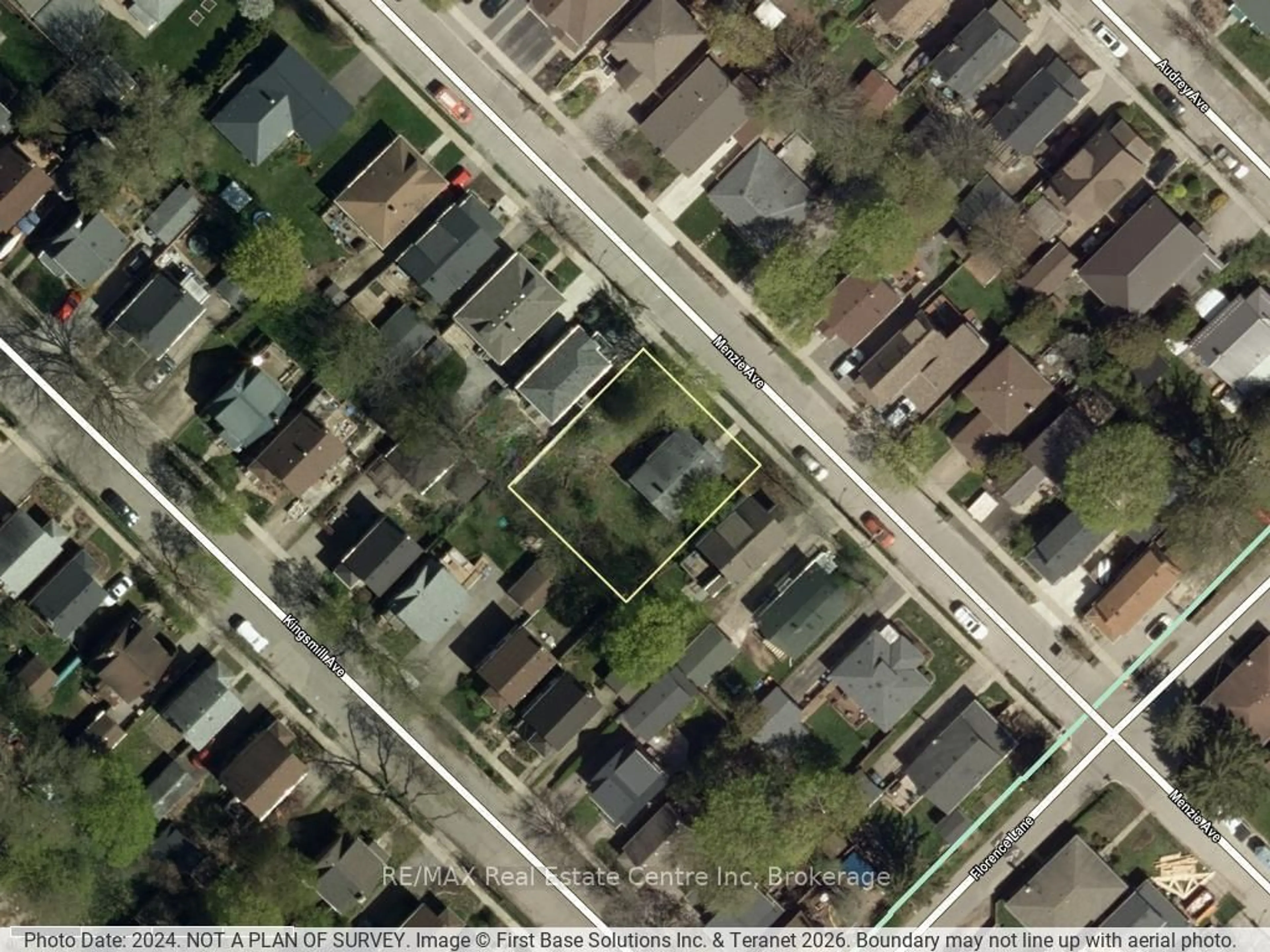 Picture of a map for 39 Menzie Ave, Guelph Ontario N1E 5X8