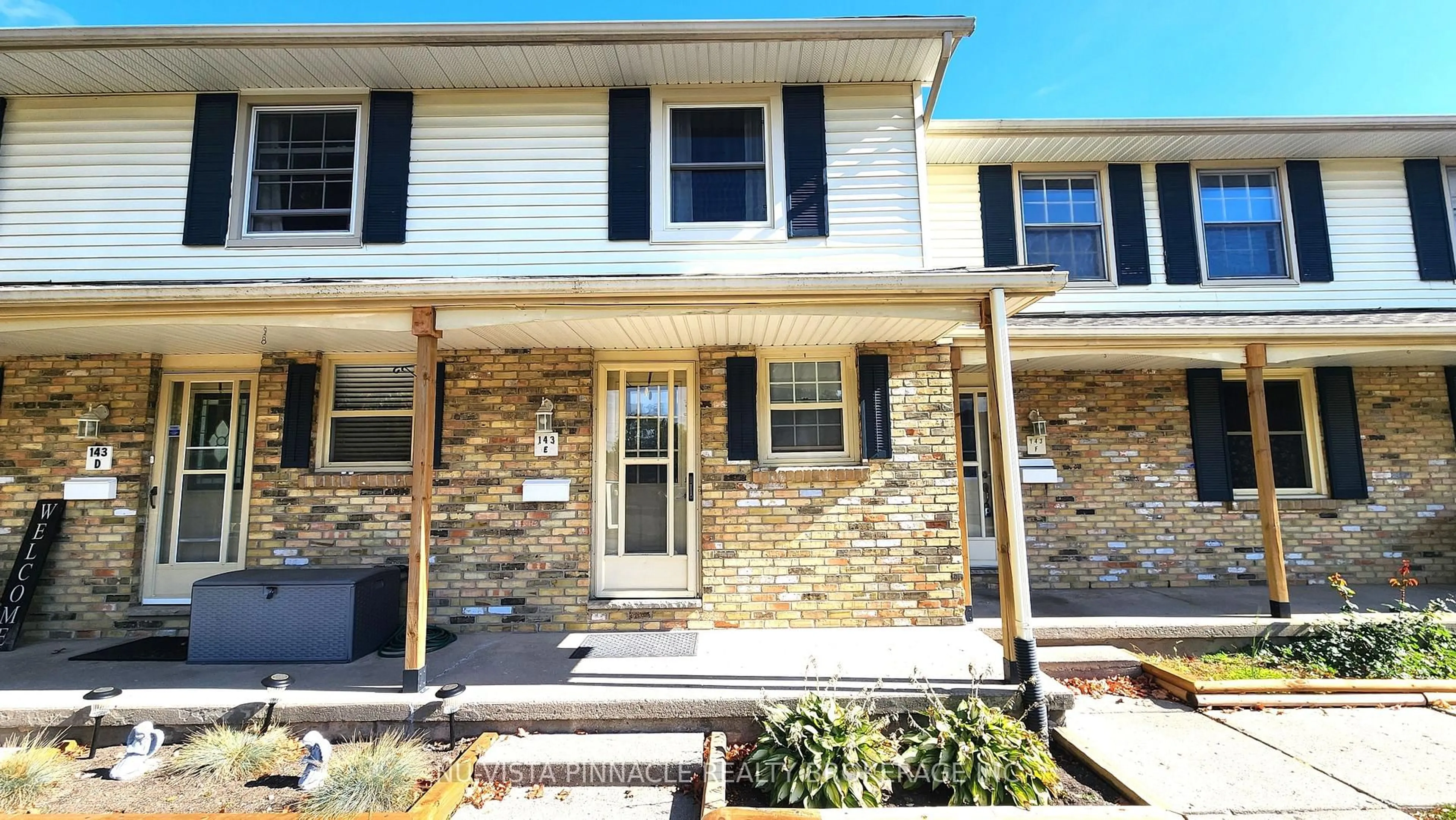 Home with brick exterior material, street for 143 Wellesley Cres #E, London East Ontario N5V 1J6