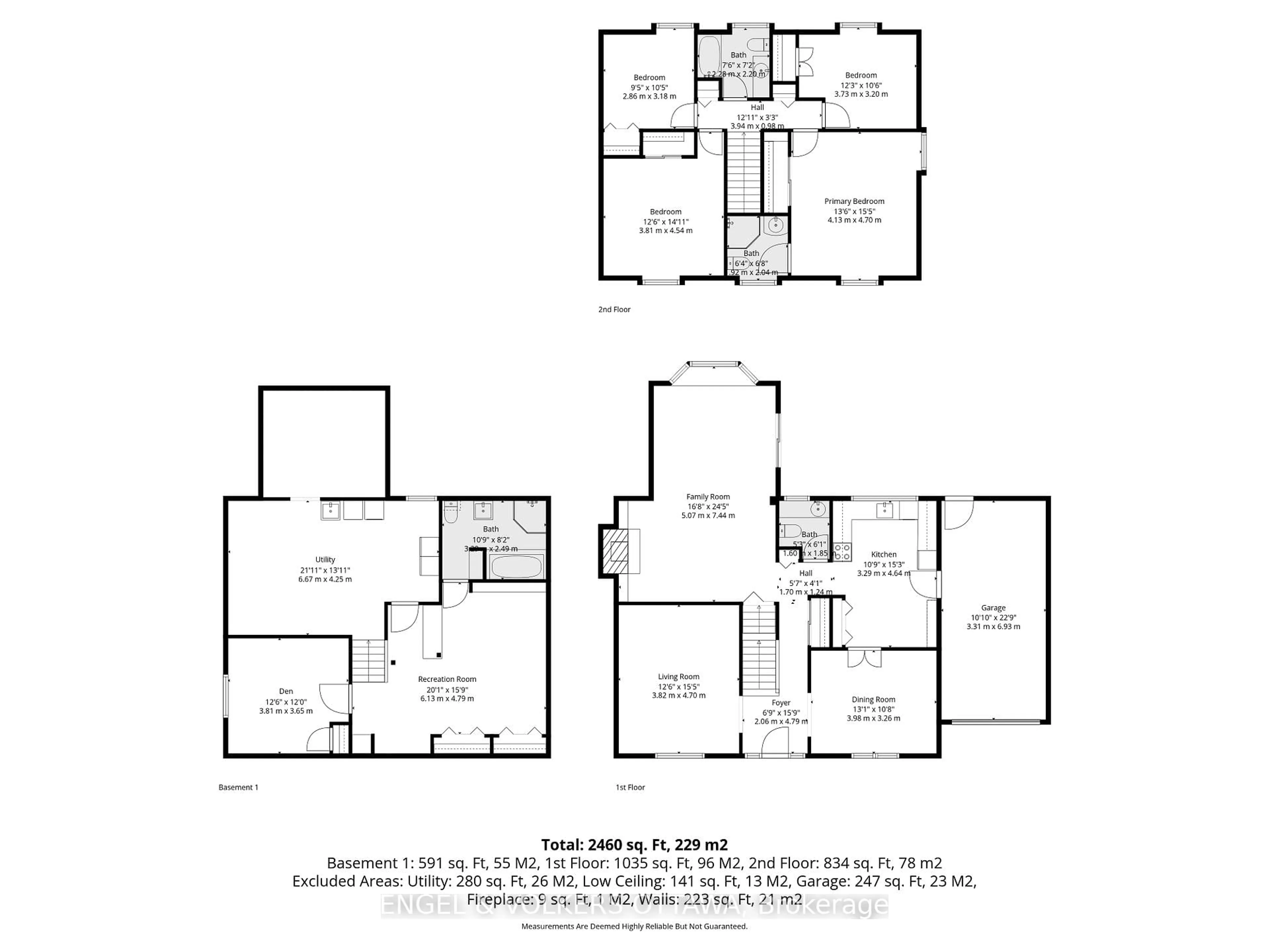 Floor plan for 1336 Cahill Dr, Ottawa Ontario K1V 7K4
